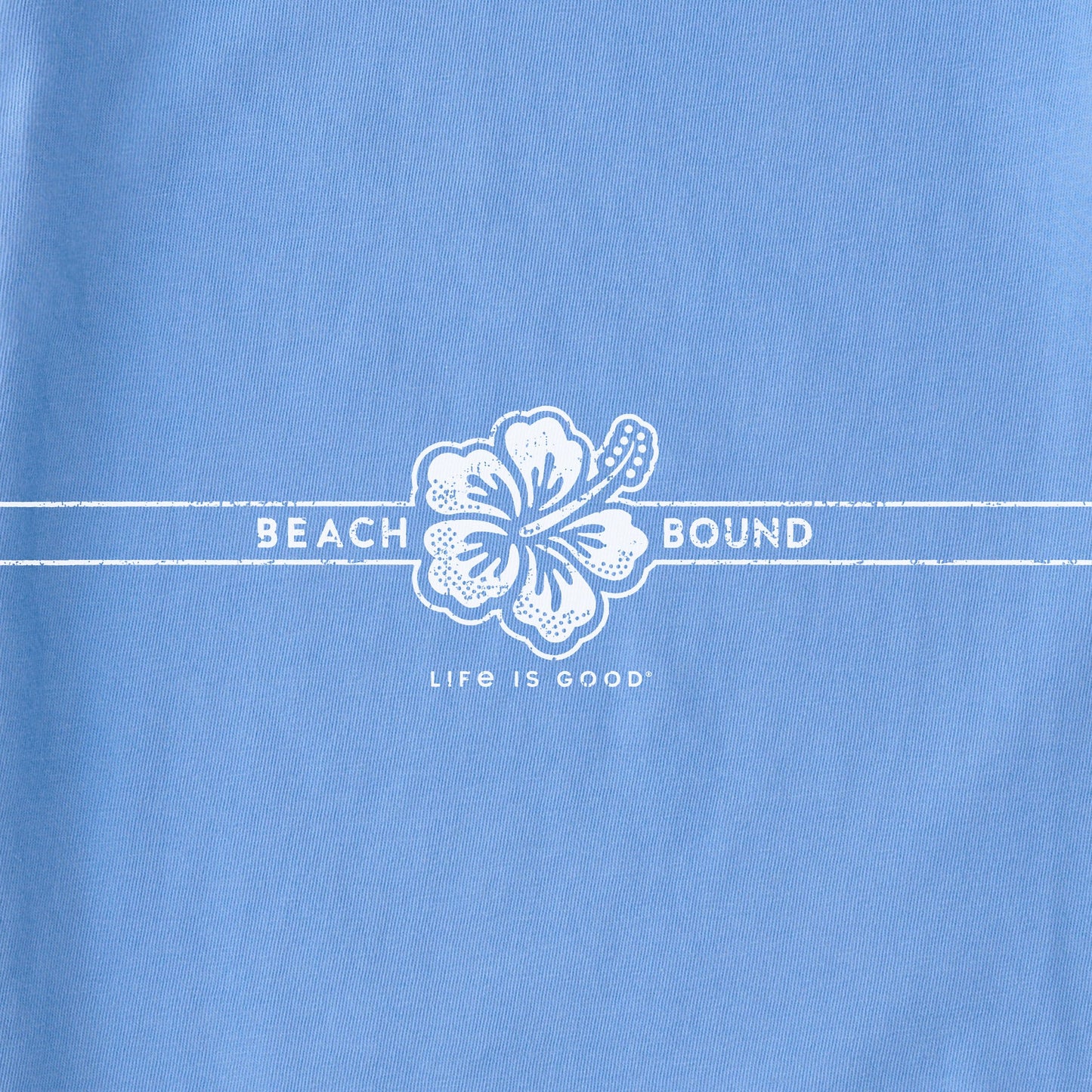 Women's Beach Bound Stripe Short Sleeve Vee