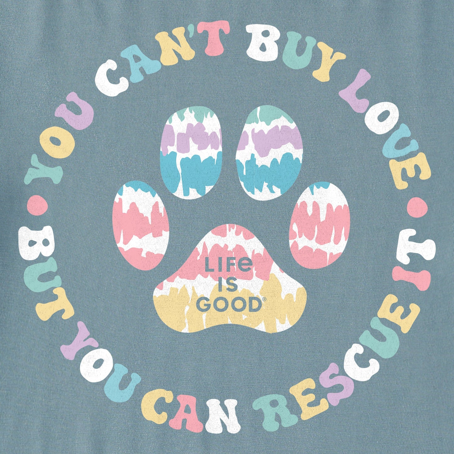 Women's Tie Dye You Can't Buy Love Crusher Tank