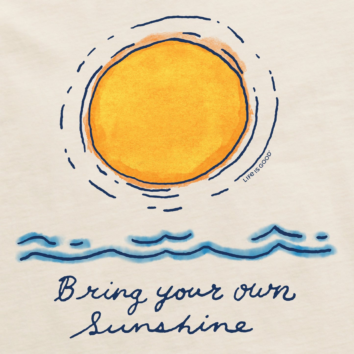 Women's Bring Your Own Sunshine Sketch Crusher Tank