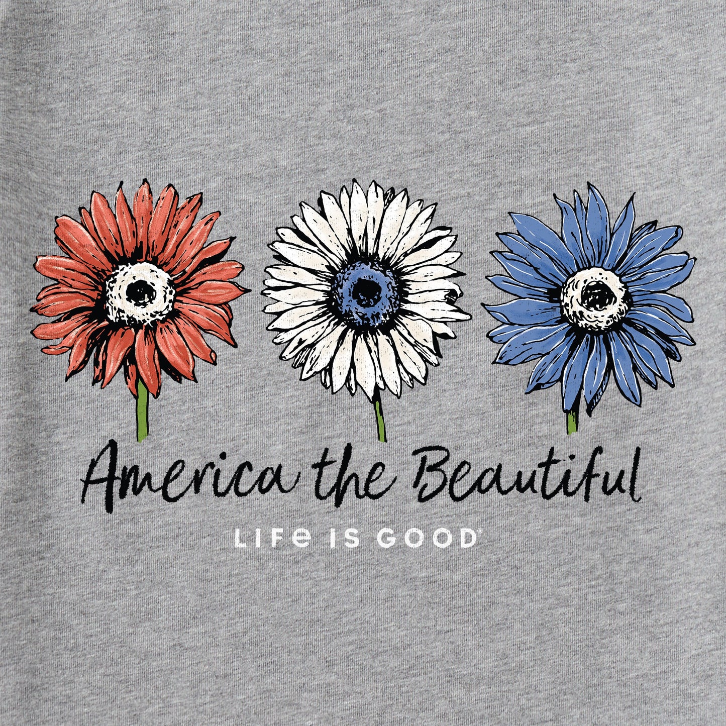 Women's America the Beautiful Sunflowers Crusher Tank