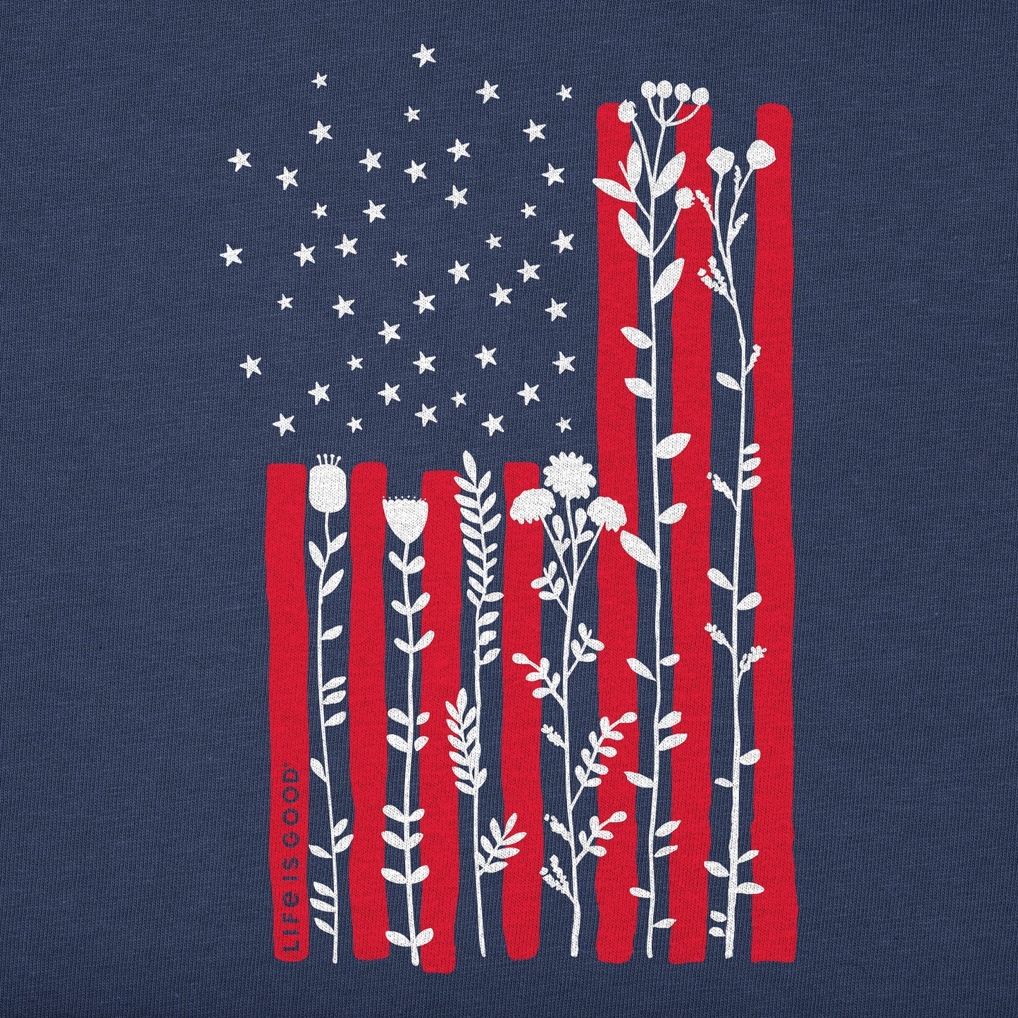 Women's Flower Tall Flag Crusher Tank