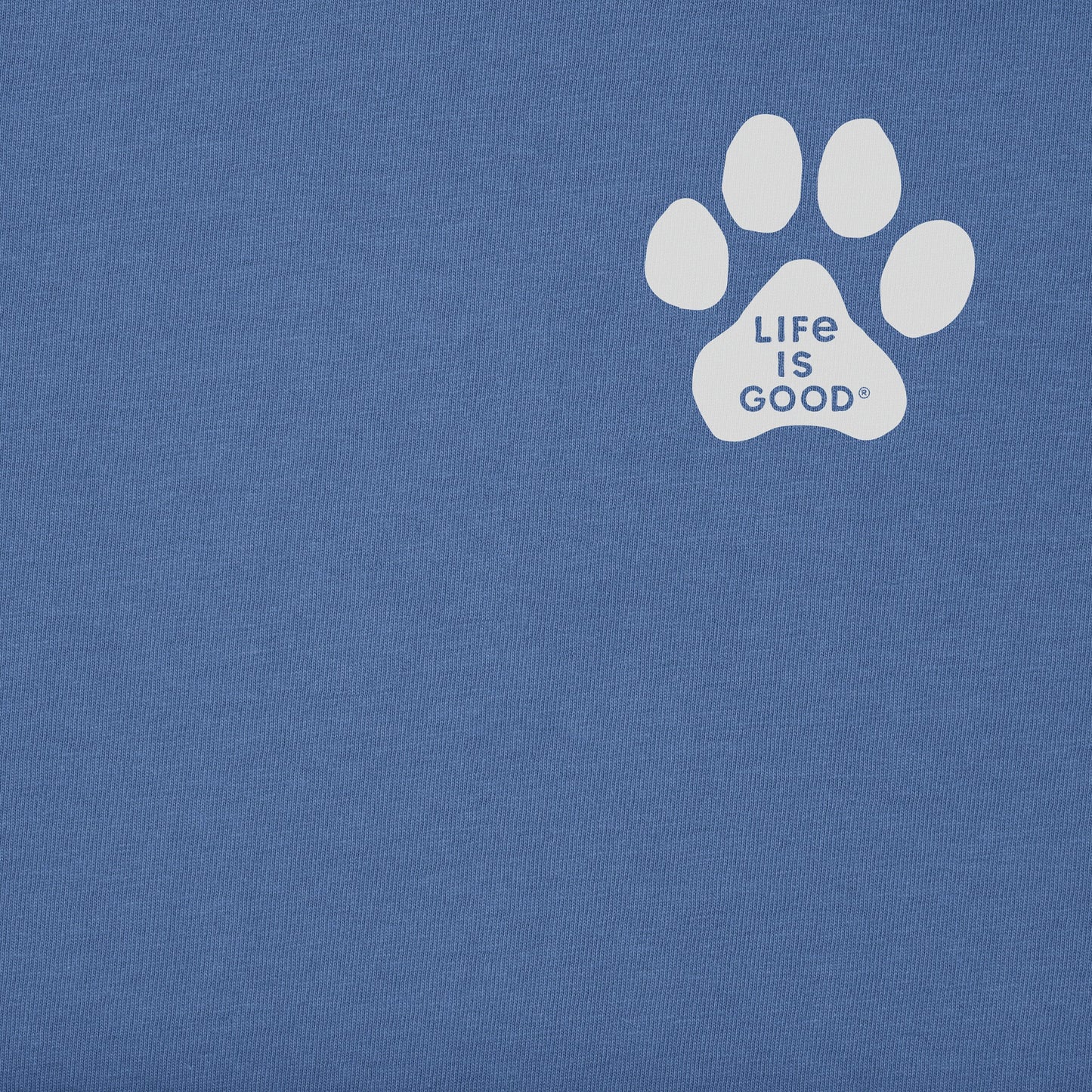 Men's Wordsmith Best Things in Life Paws Short Sleeve Crusher Tee