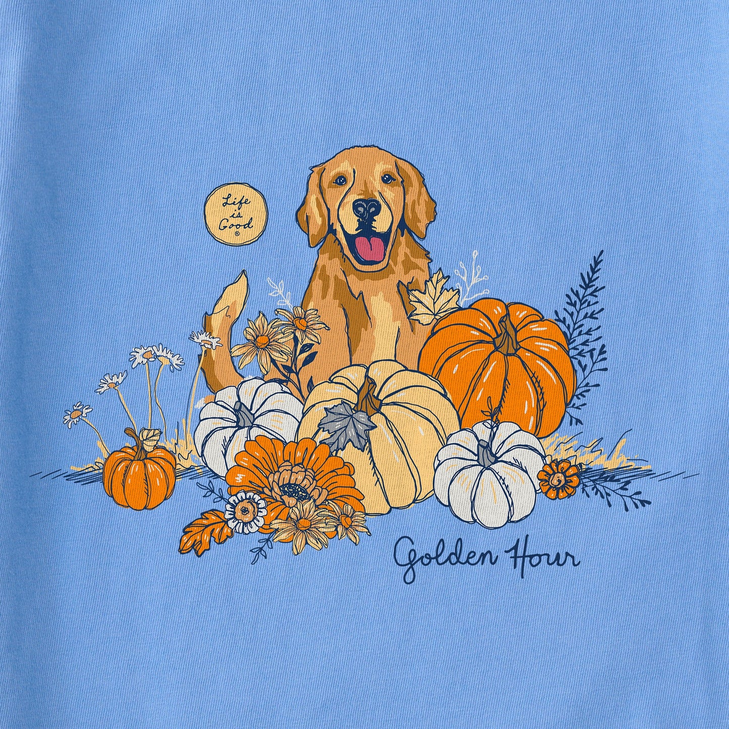Kids Golden Hour Long Sleeve Crusher Tee