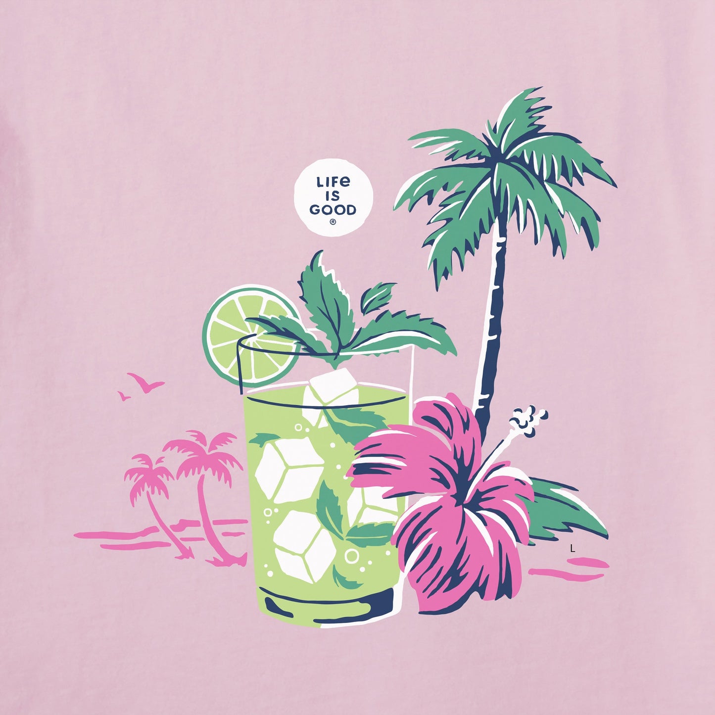 Women's Tropical Mojito Short Sleeve Tee