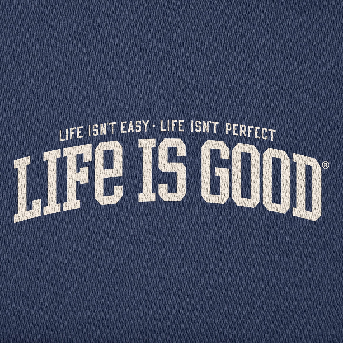 Men's Branded Athletic Life Isnt Easy Simply True Fleece Hoodie