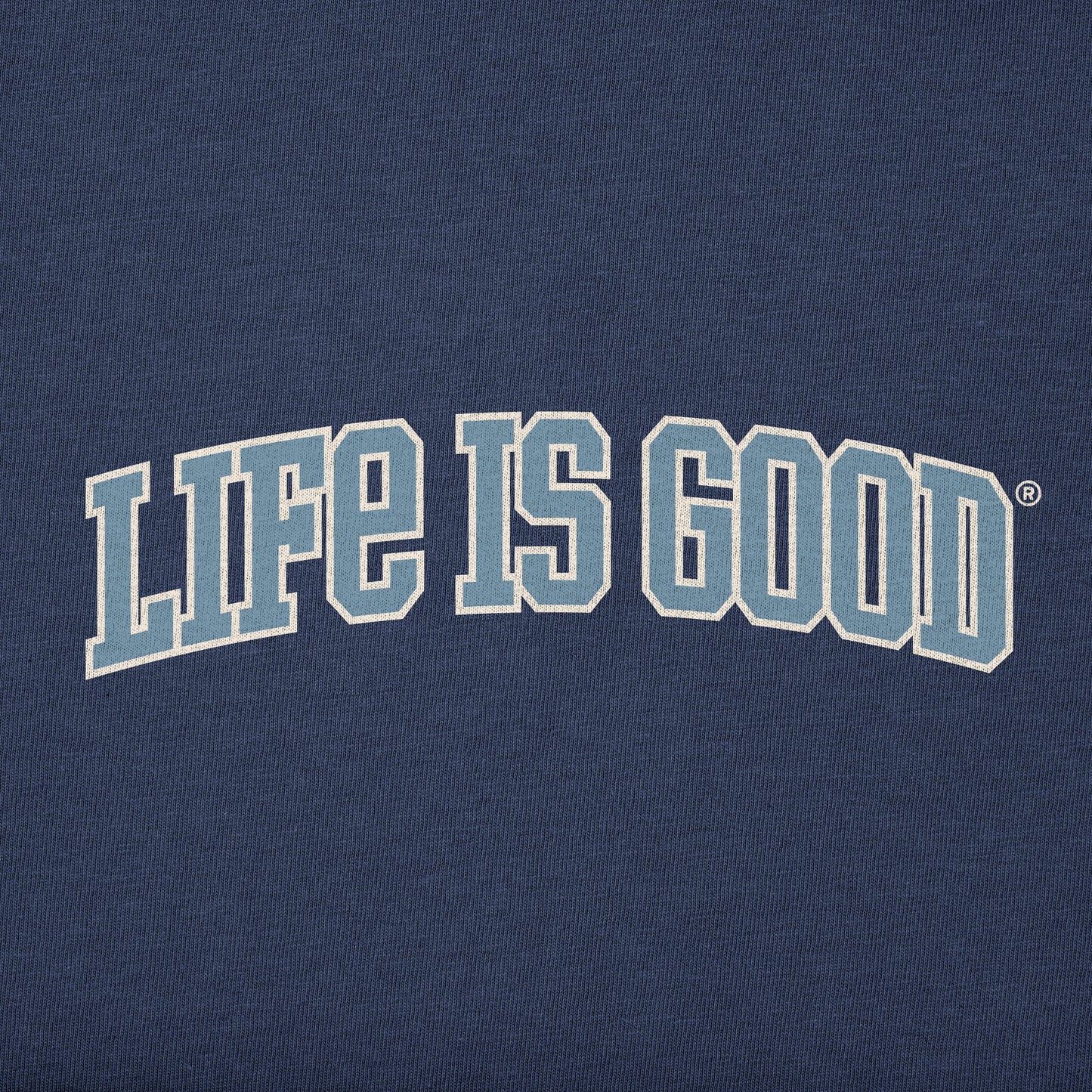 Men's Branded 2-Tone Simply True Fleece Crew