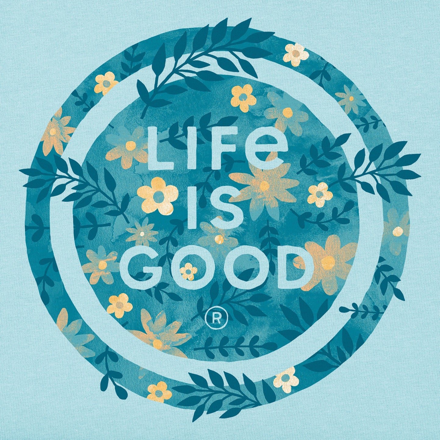 Women's Branded Floral Coin Simply True Fleece Hoodie