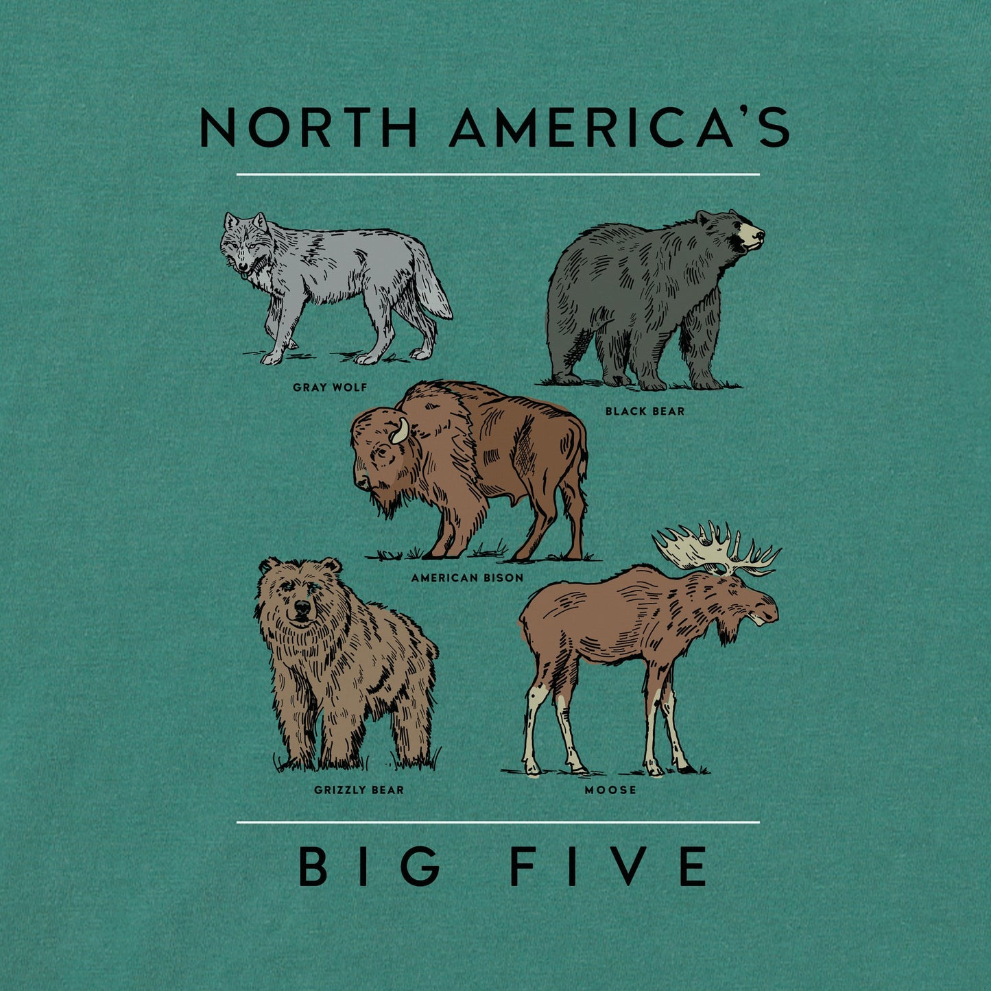 Kids North America's Big 5 Short Sleeve Crusher Tee