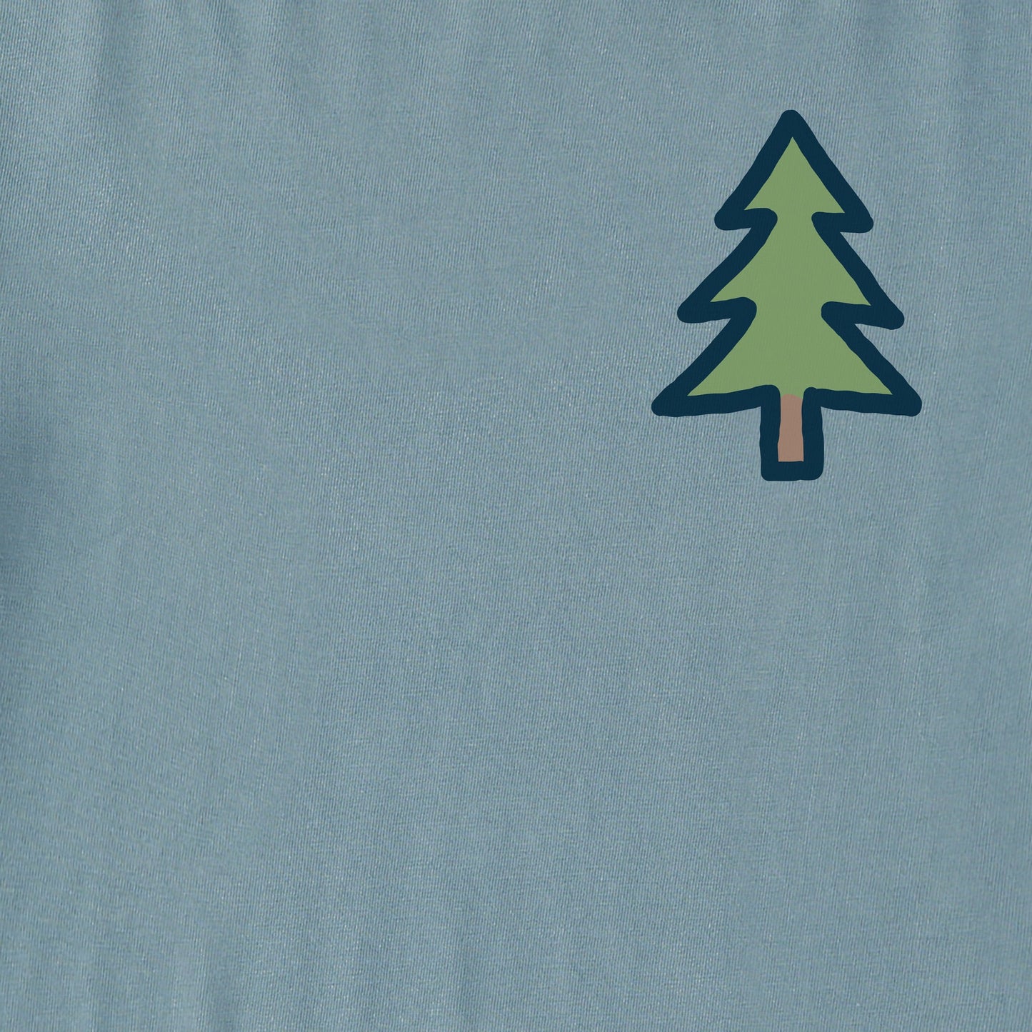 Men's LIG Vintage Wordmark Stacked Simply True Fleece Crew