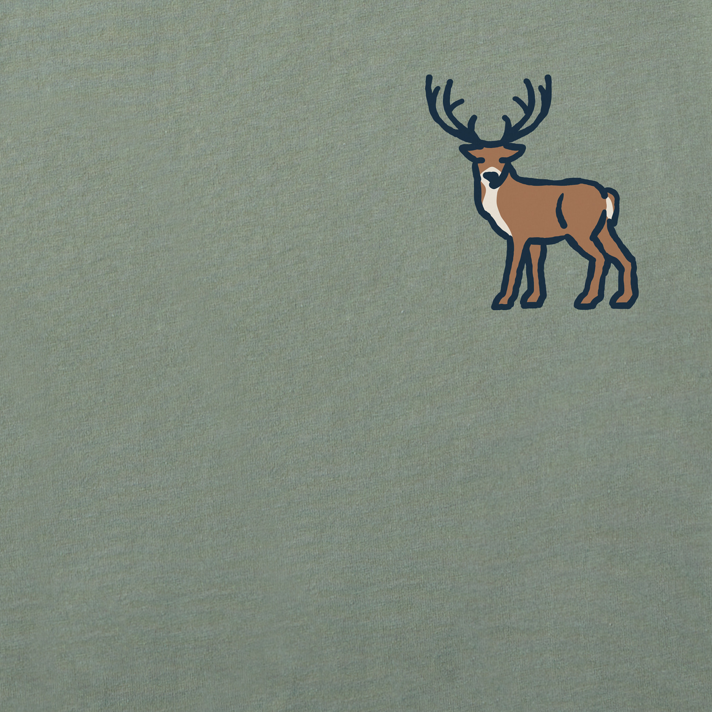 Men's LIG Vintage Wordmark Stacked Simply True Fleece Crew