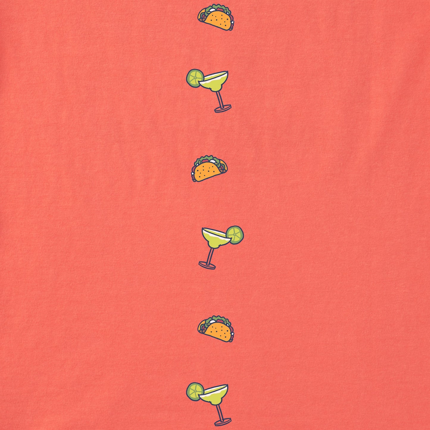 Women's Tacos and Margs Long Sleeve Crusher Boxy Tee