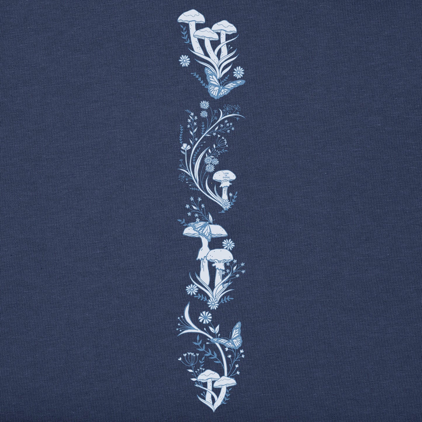 Women's Mushroom Garden Long Sleeve Crusher Tee