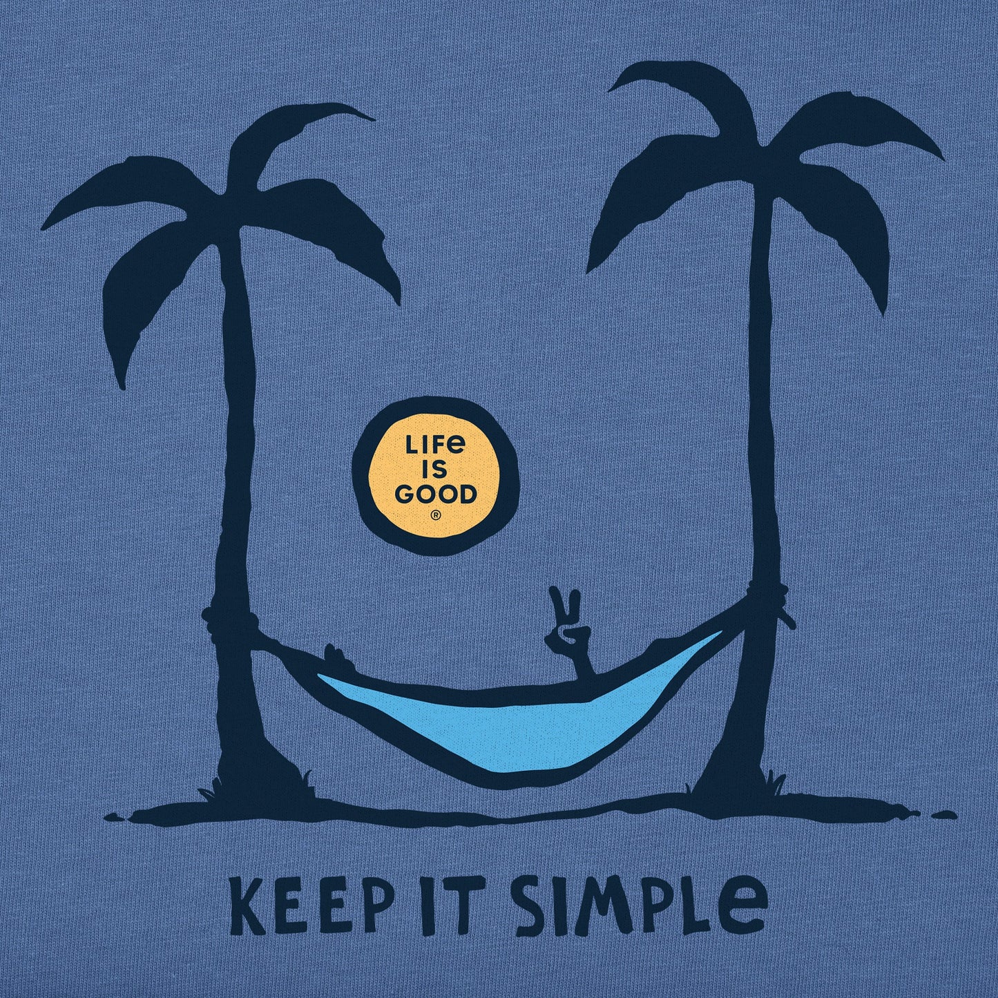 Men's Keep it Simple Hammock Palms Short Sleeve Tee