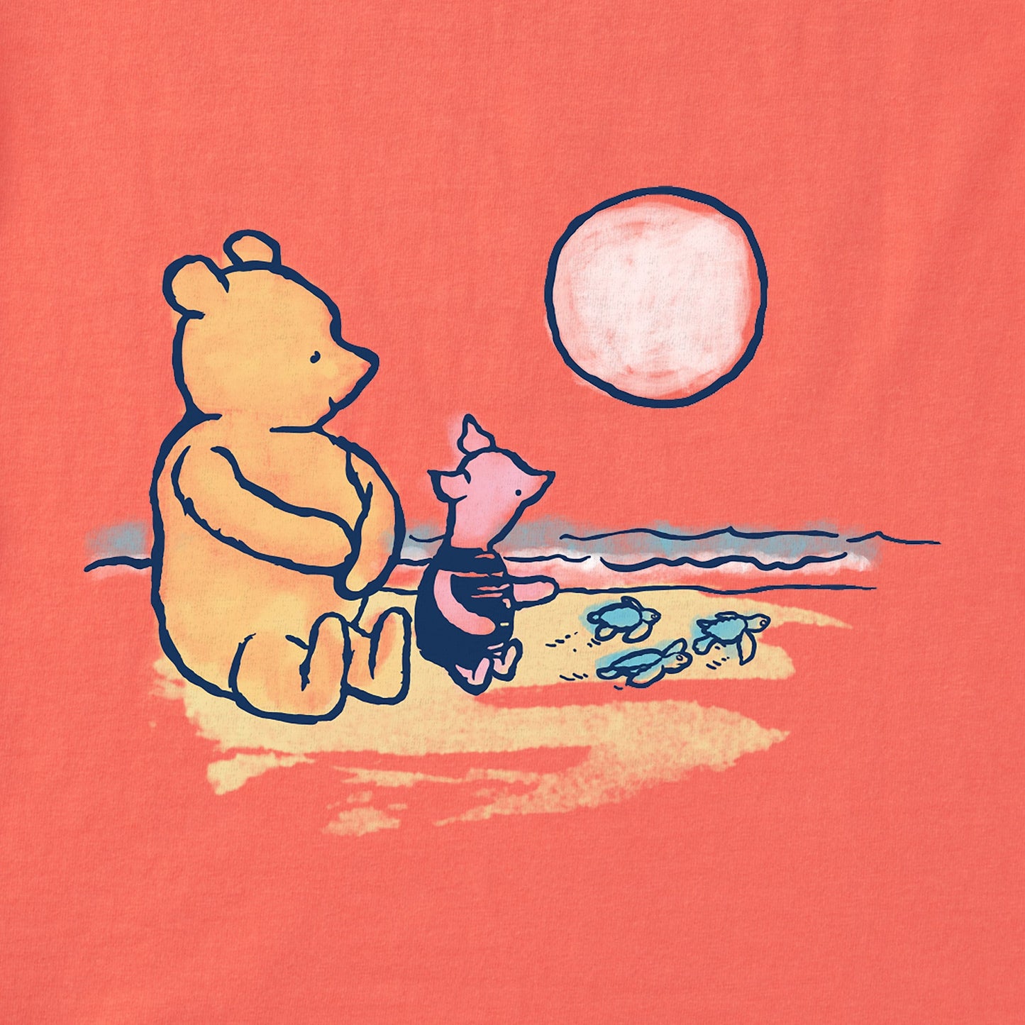 Women's Winnie & P Beach Short Sleeve Crusher Tee