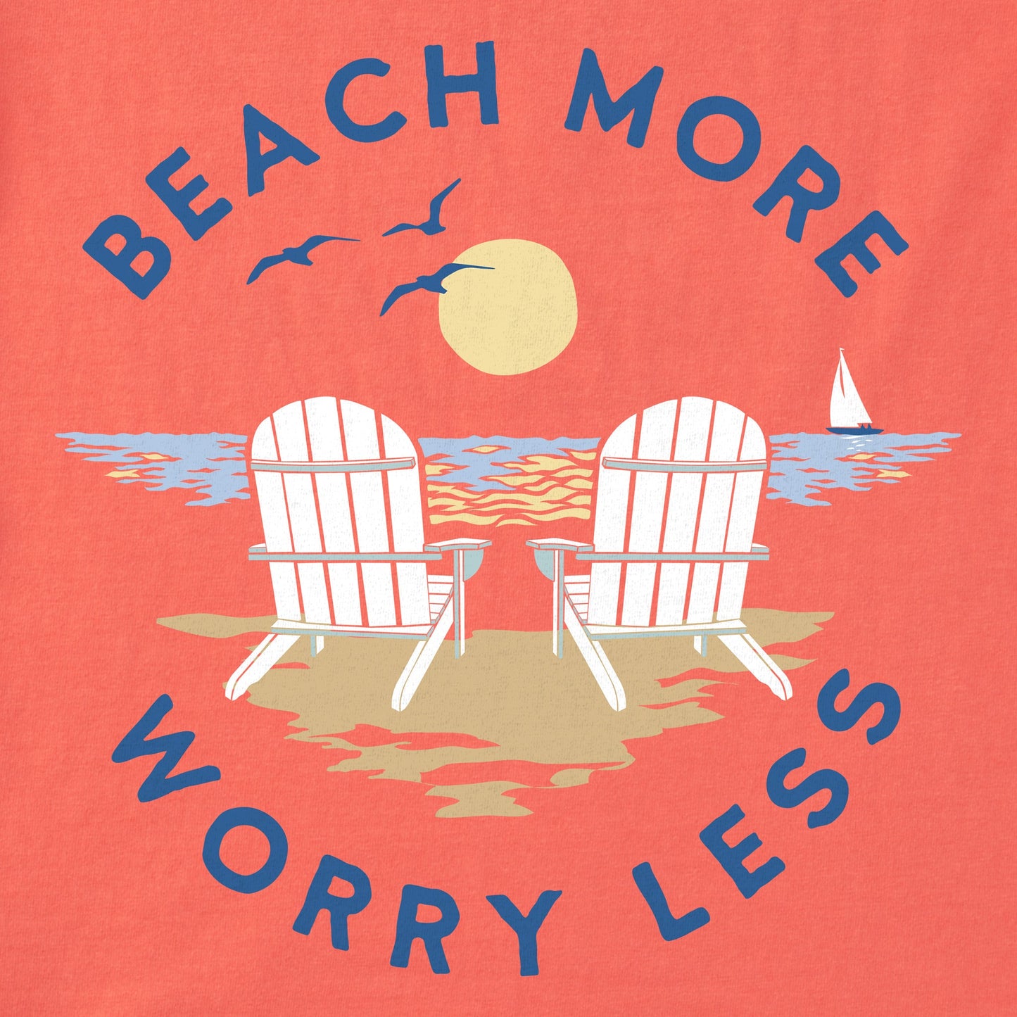 Women's Adirondack Beach More Short Sleeve Crusher Tee