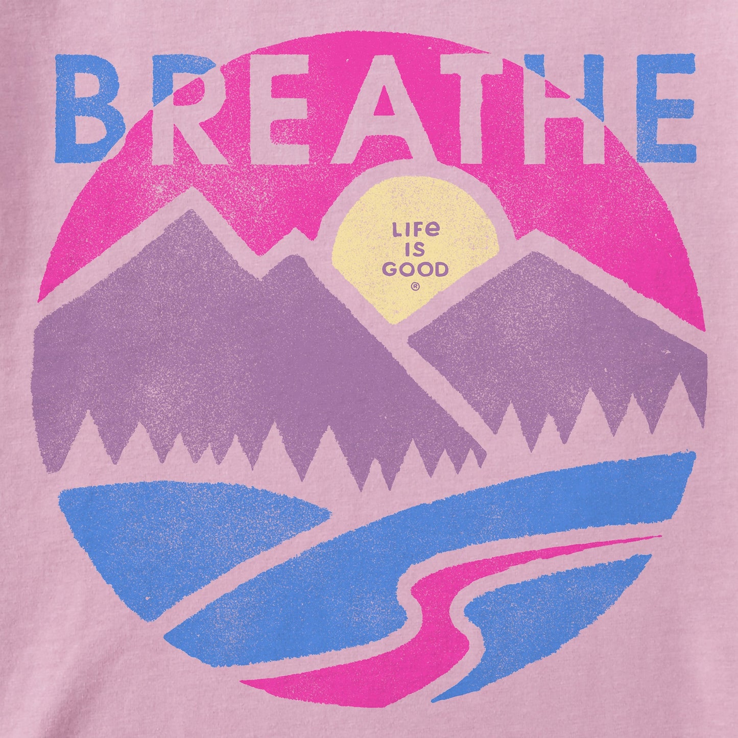 Women's Breathe in the Mountains Short Sleeve Crusher Tee