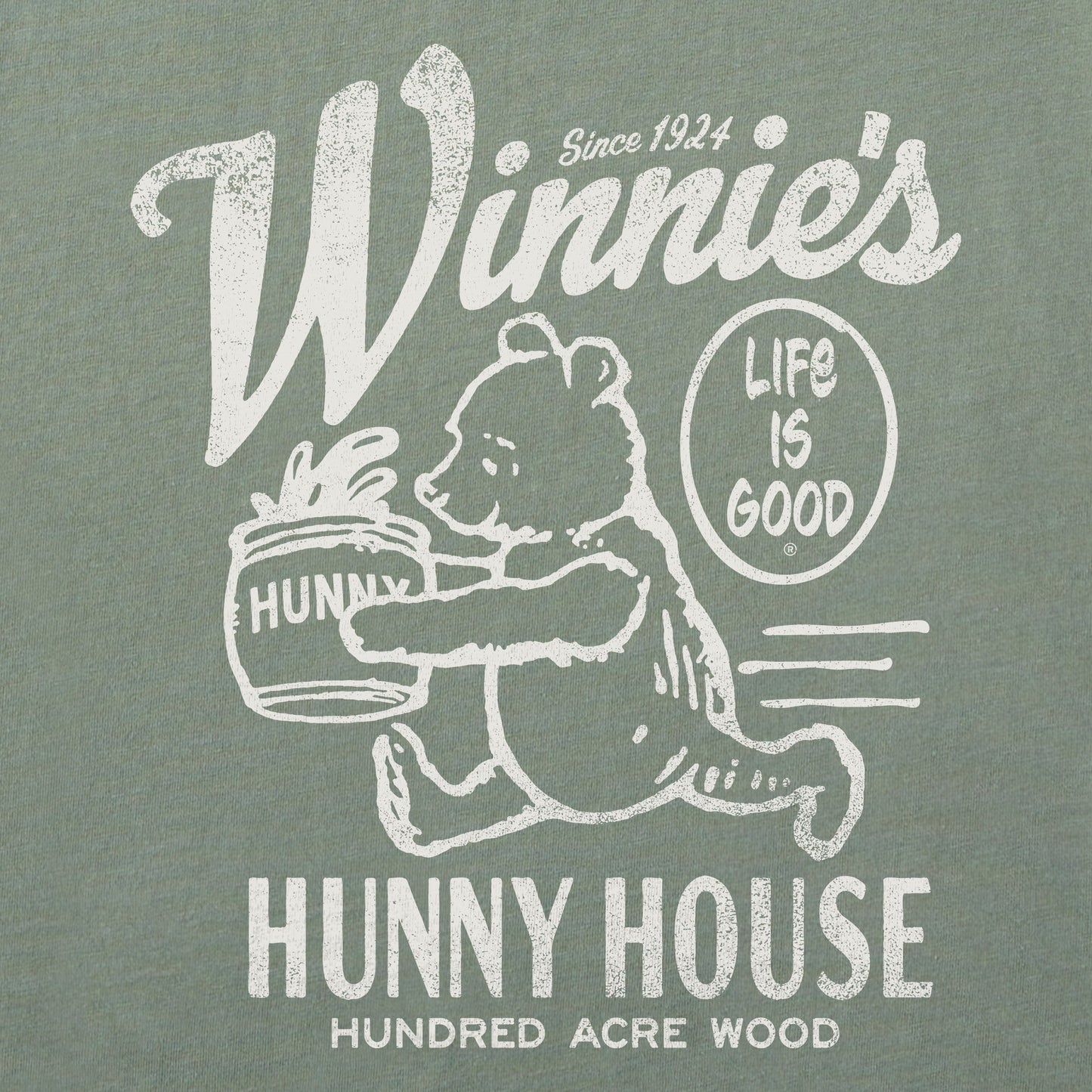 Women's Winnie's Hunny House Short Sleeve Crusher Tee