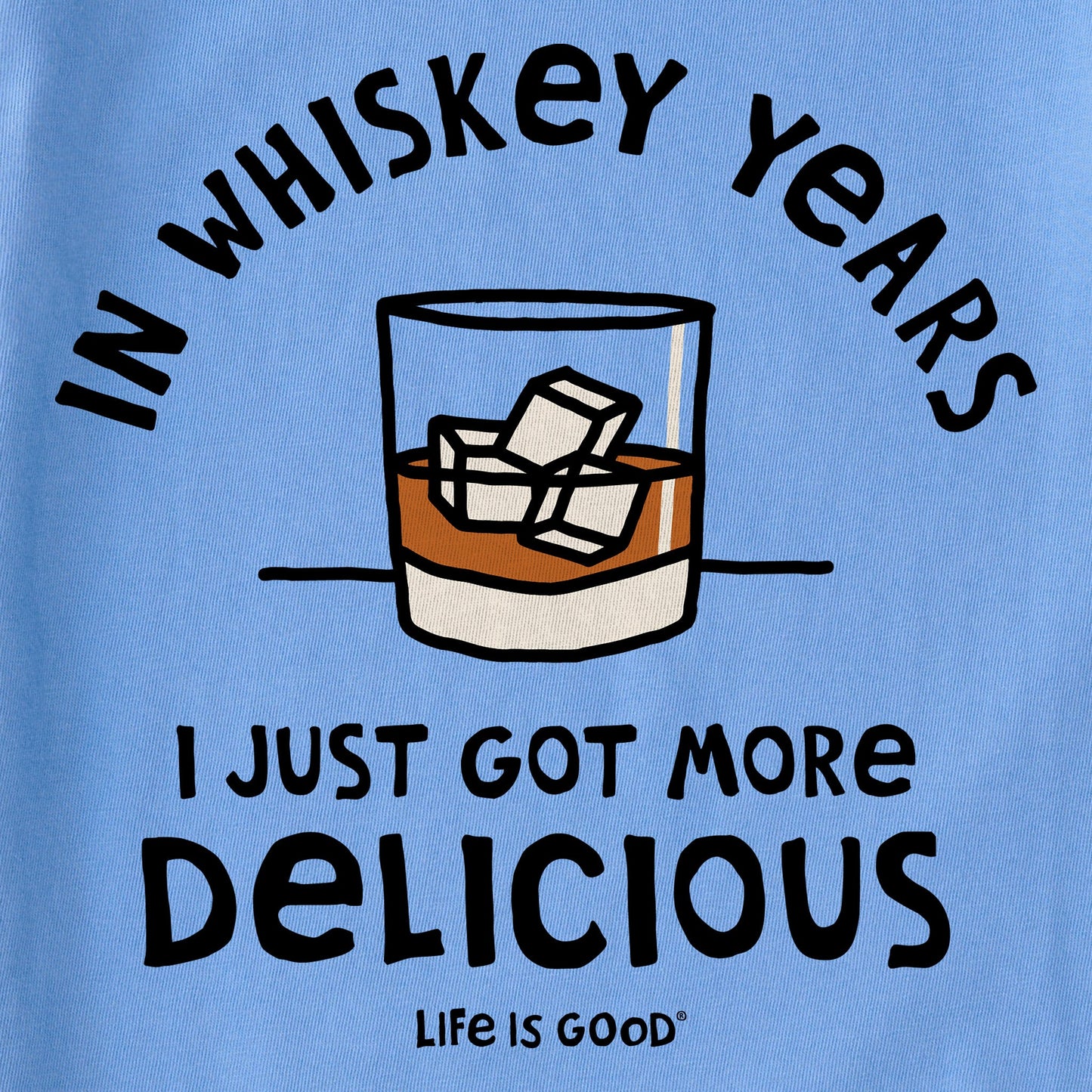 Women's Whiskey Years Short Sleeve Crusher Vee