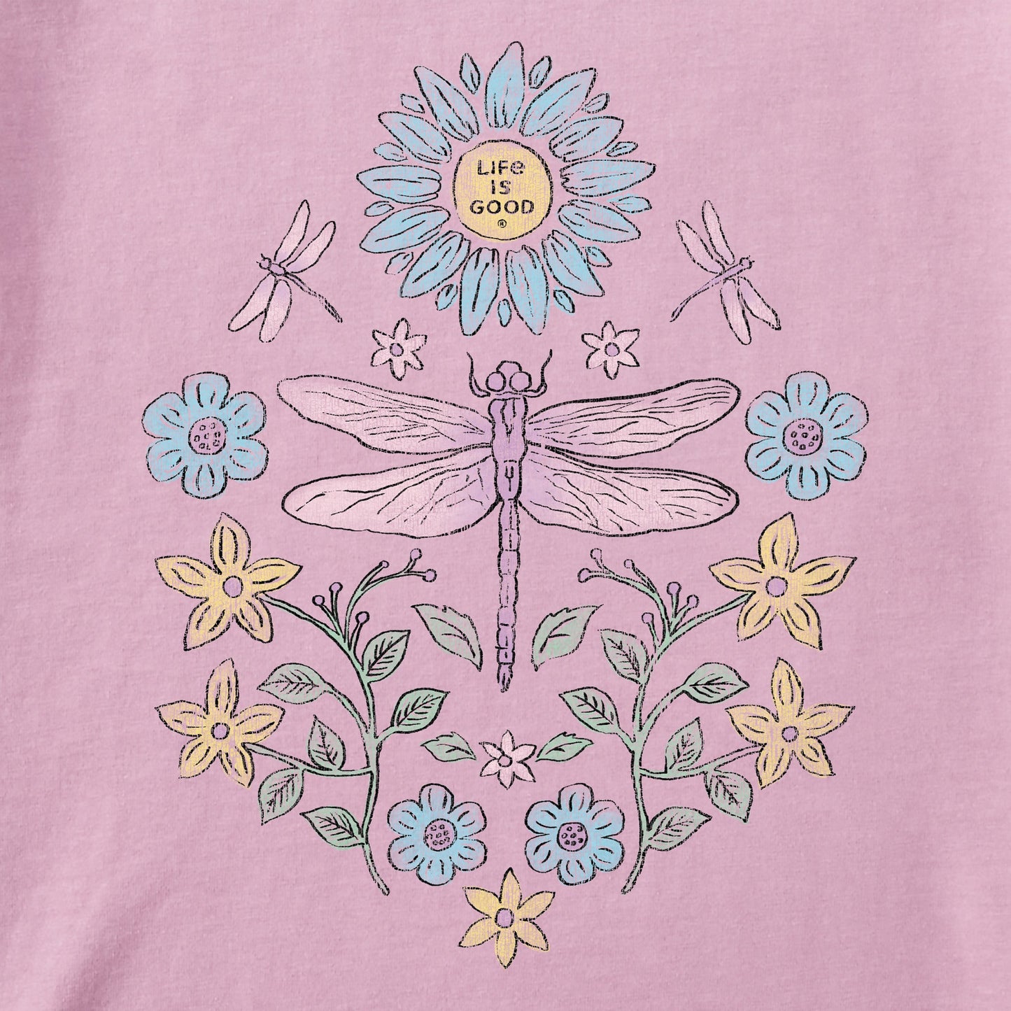 Women's Dragonfly Mirror Crusher Tank