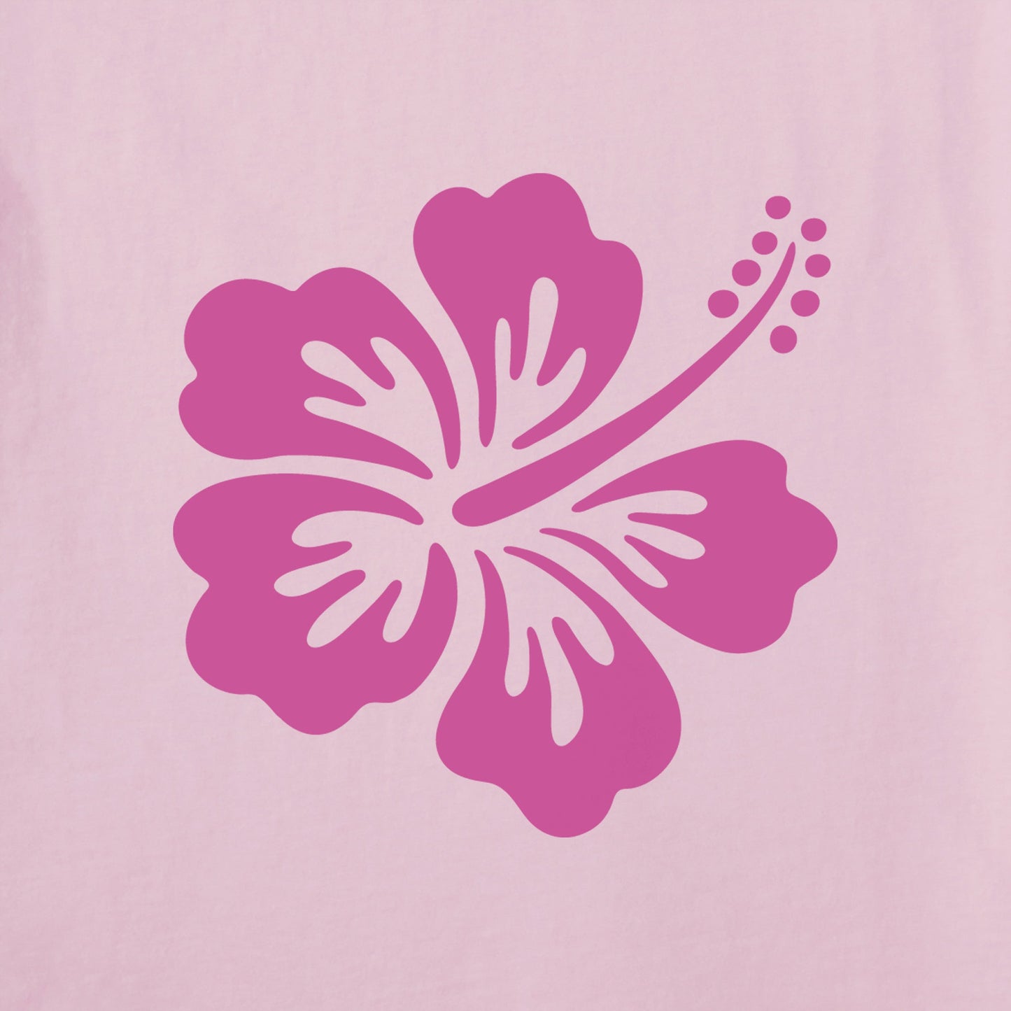 Women's Clean Hibiscus Short Sleeve Crusher-LITE Tee