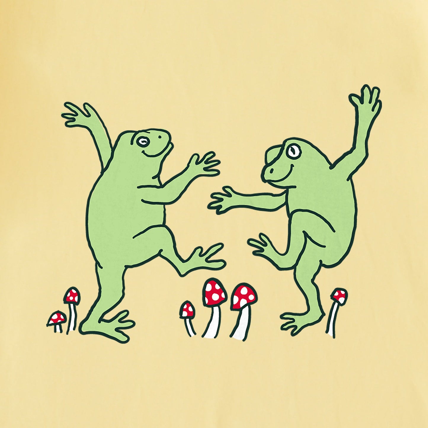 Women's Dancing Frogs Short Sleeve Crusher-LITE Tee