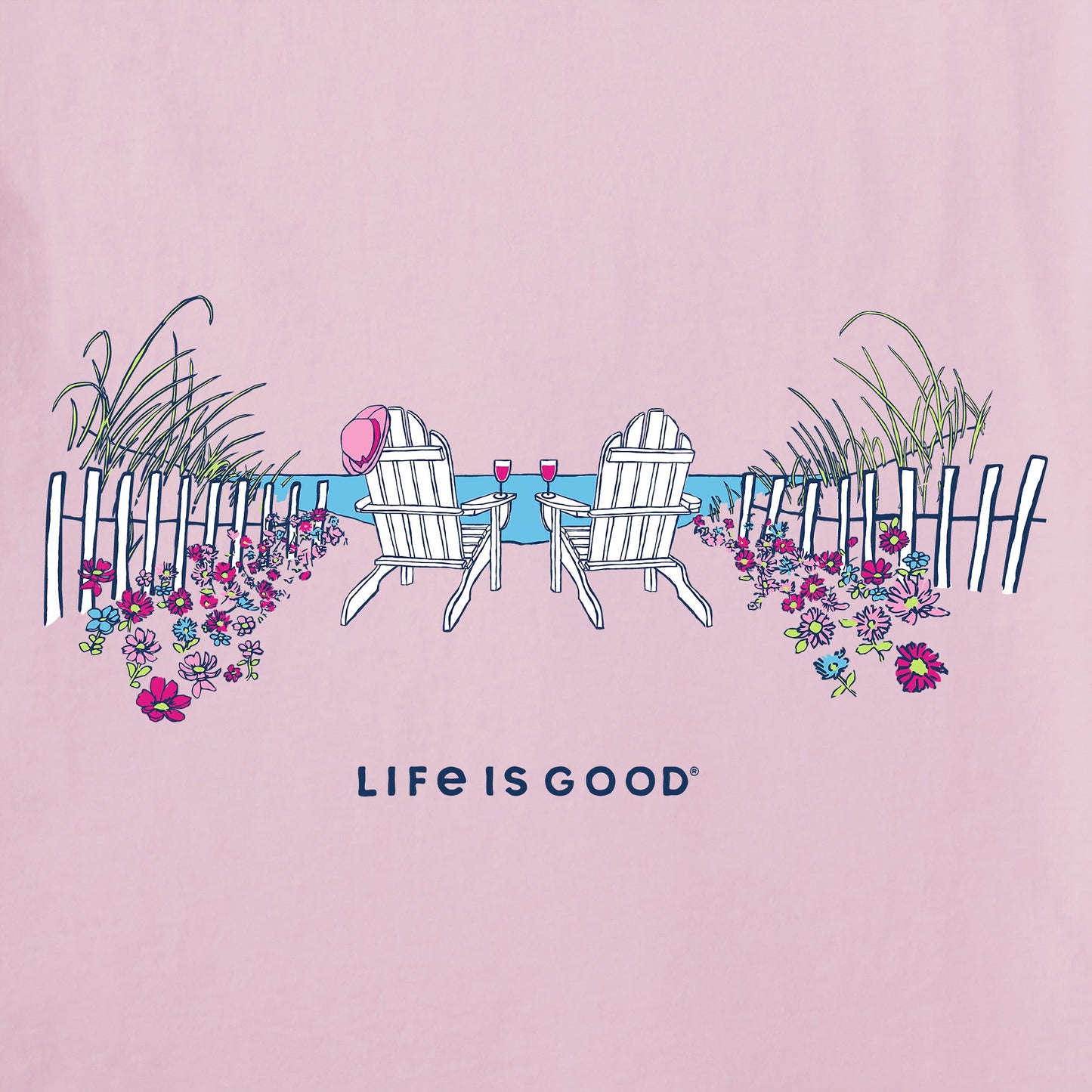 Women's Beach Path Short Sleeve Vee