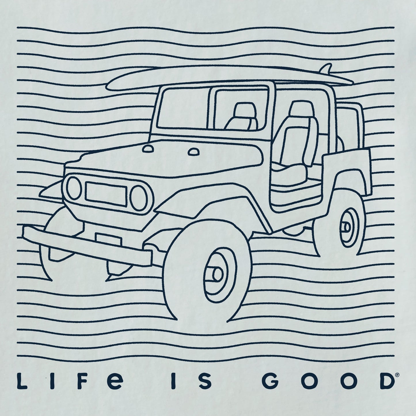 Men's Surfboard SUV Short Sleeve Crusher Tee