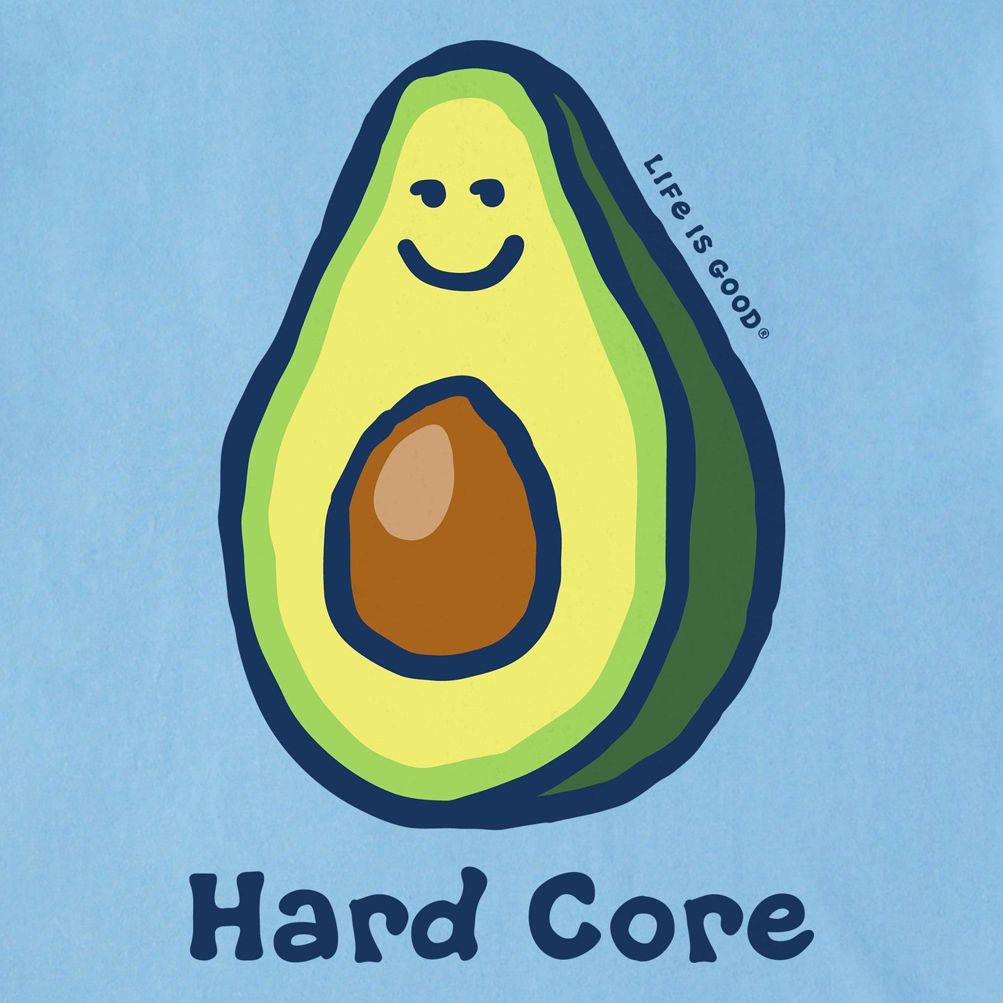 Men's Hard Core Avocado Short Sleeve Crusher-LITE Tee