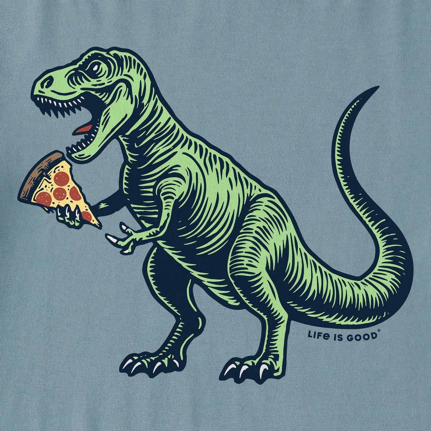 Men's Snack Attack T Rex Short Sleeve Crusher-LITE Tee