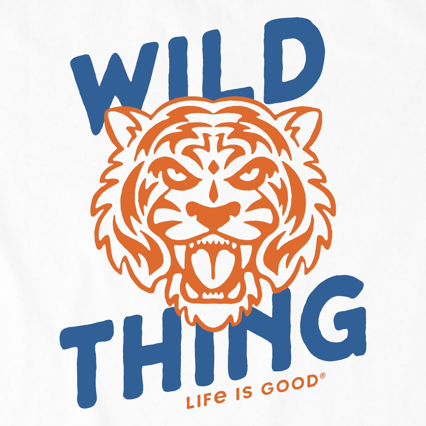 Kids Wild Thing Tiger Short Sleeve Crusher Tee