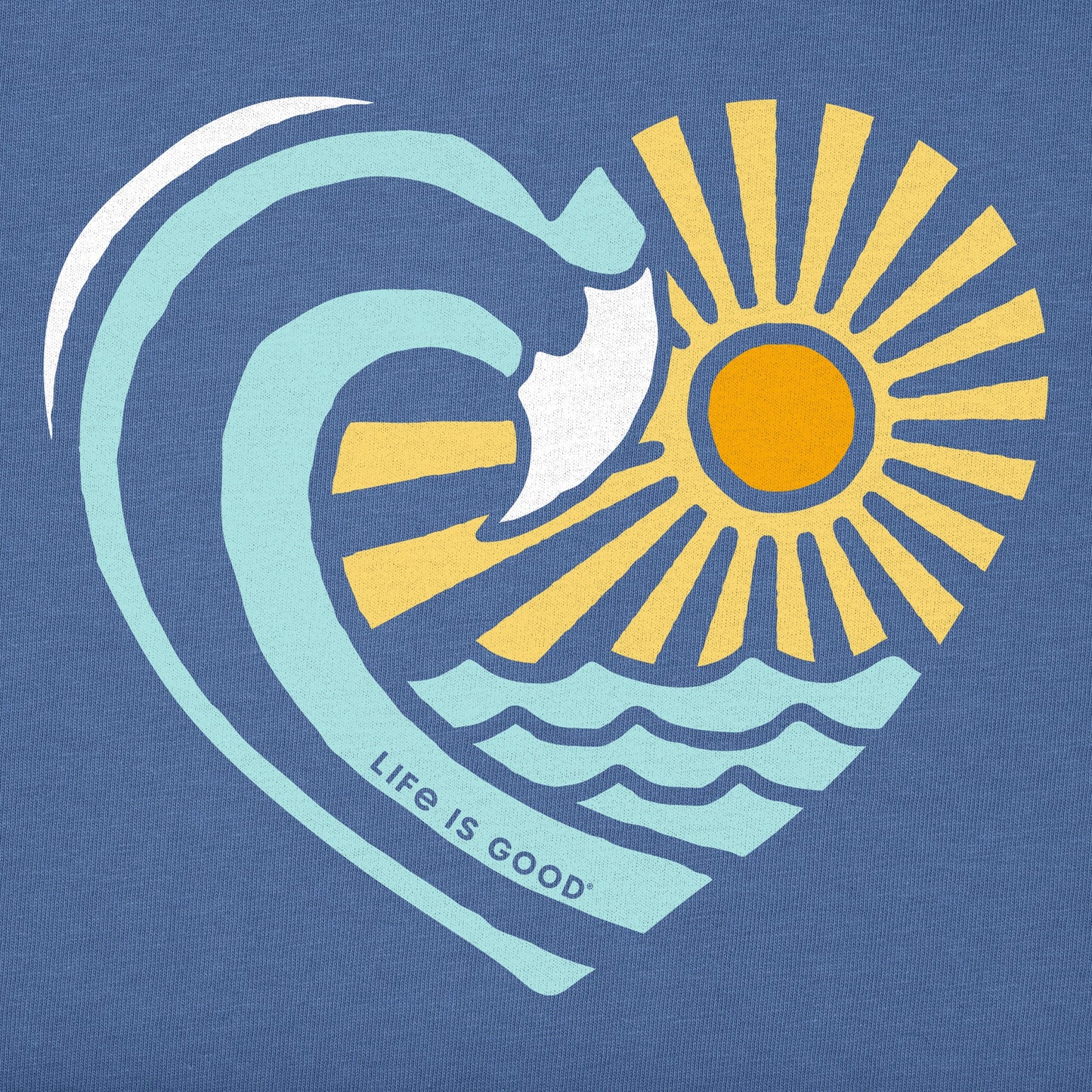 Women's Waveheart Long Sleeve Crusher Vee