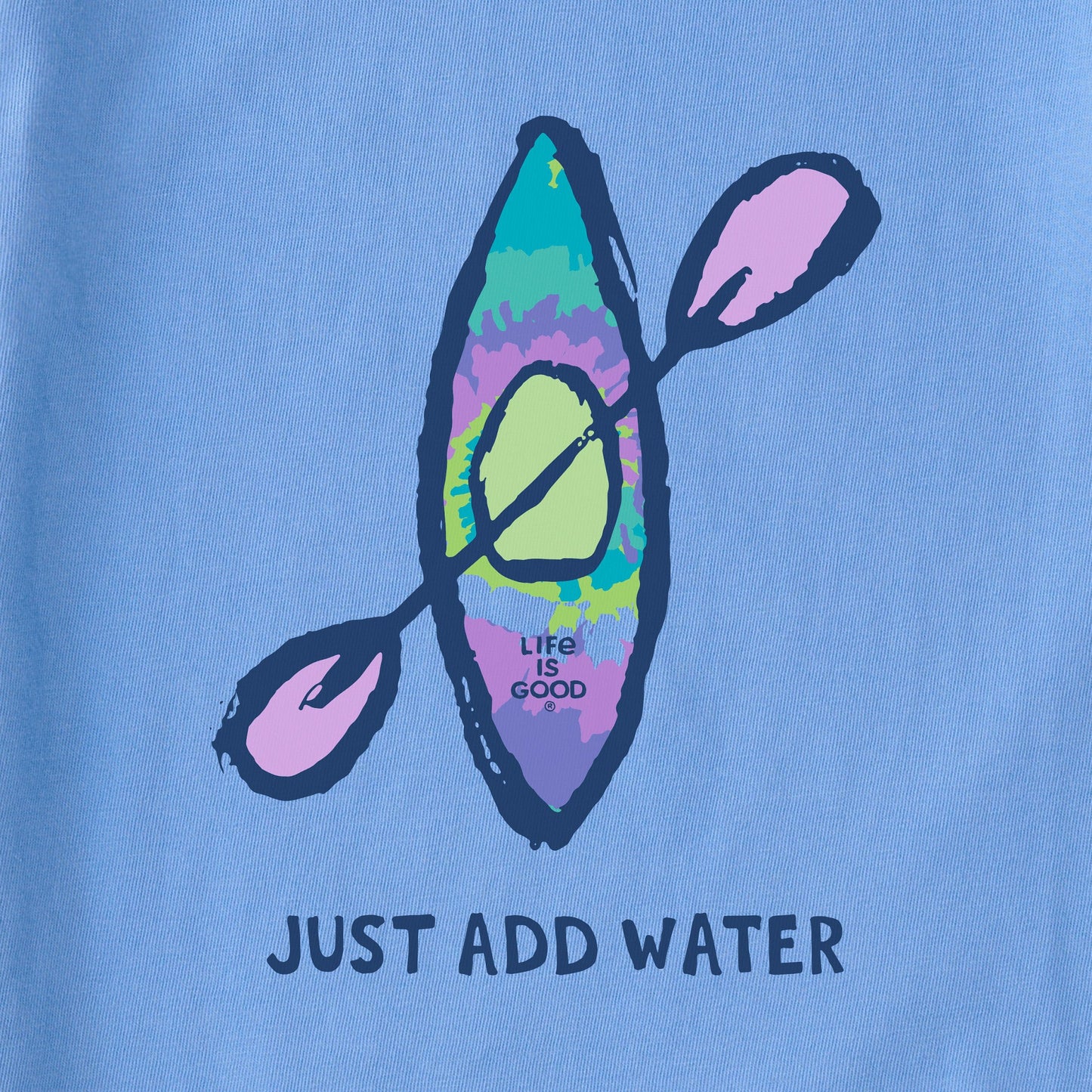 Women's Tie Dye Just Add Water Kayak Crusher Tank