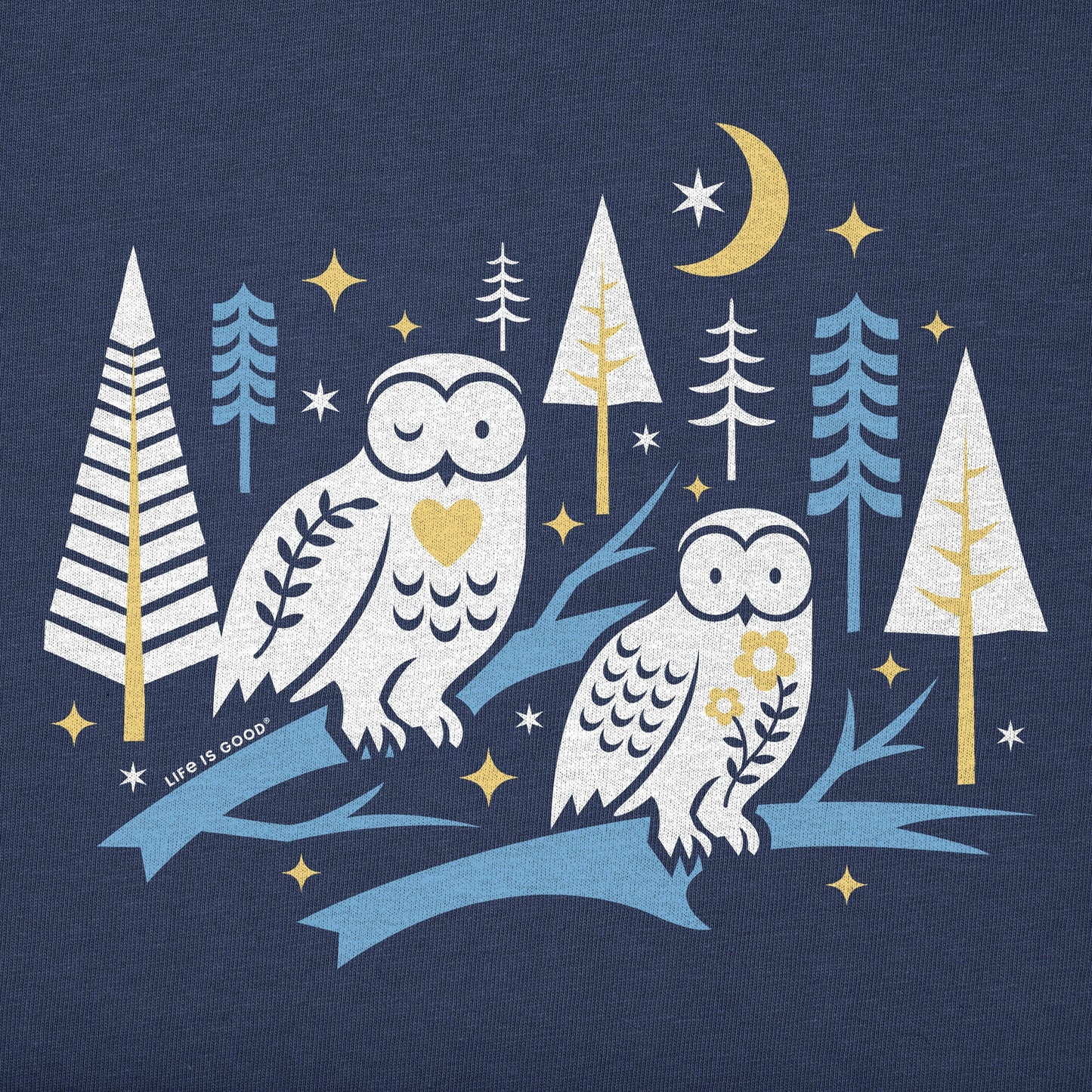 Women's Snowy Owls Long Sleeve Crusher Tee