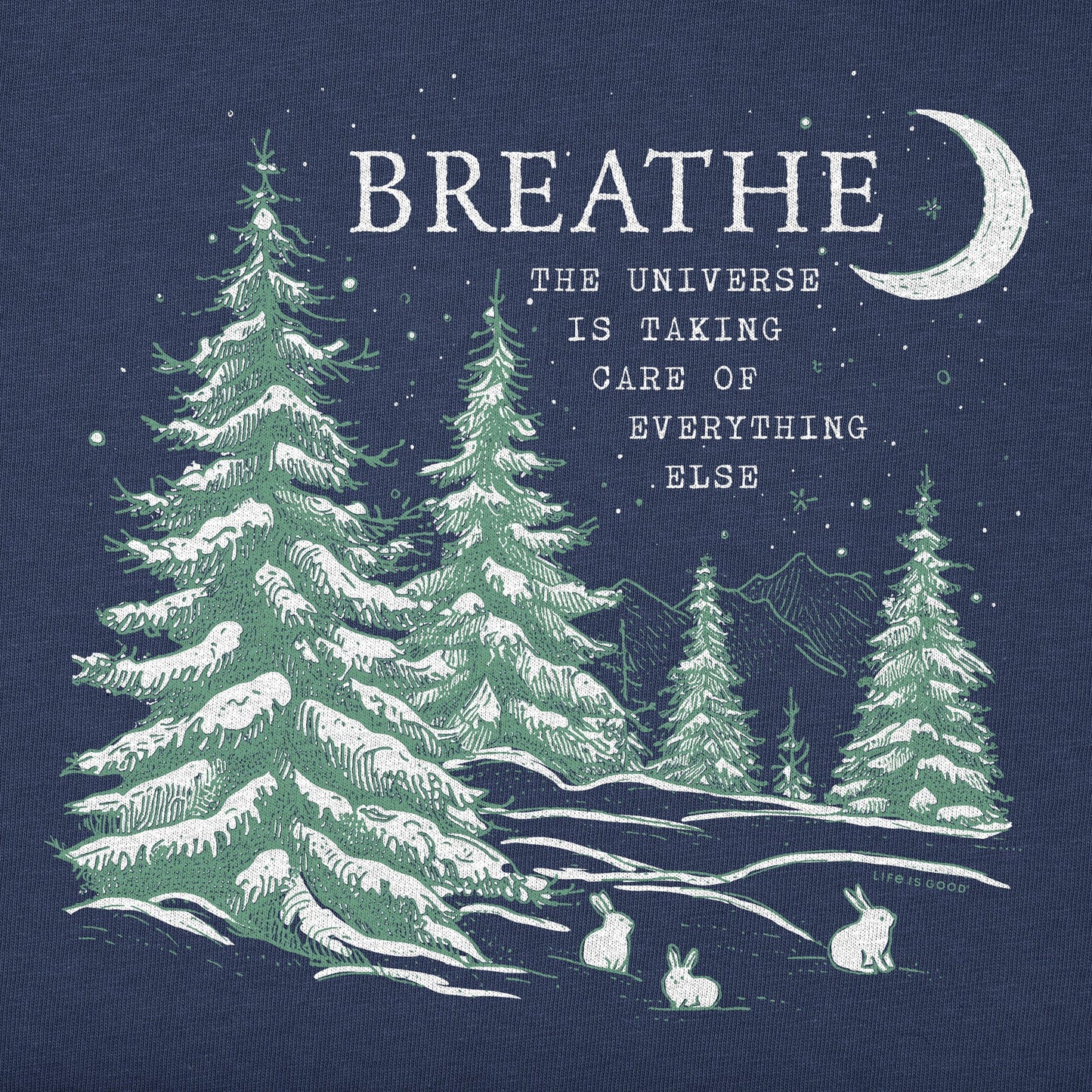 Women's Breathe Universe Pines Short Sleeve Crusher Tee