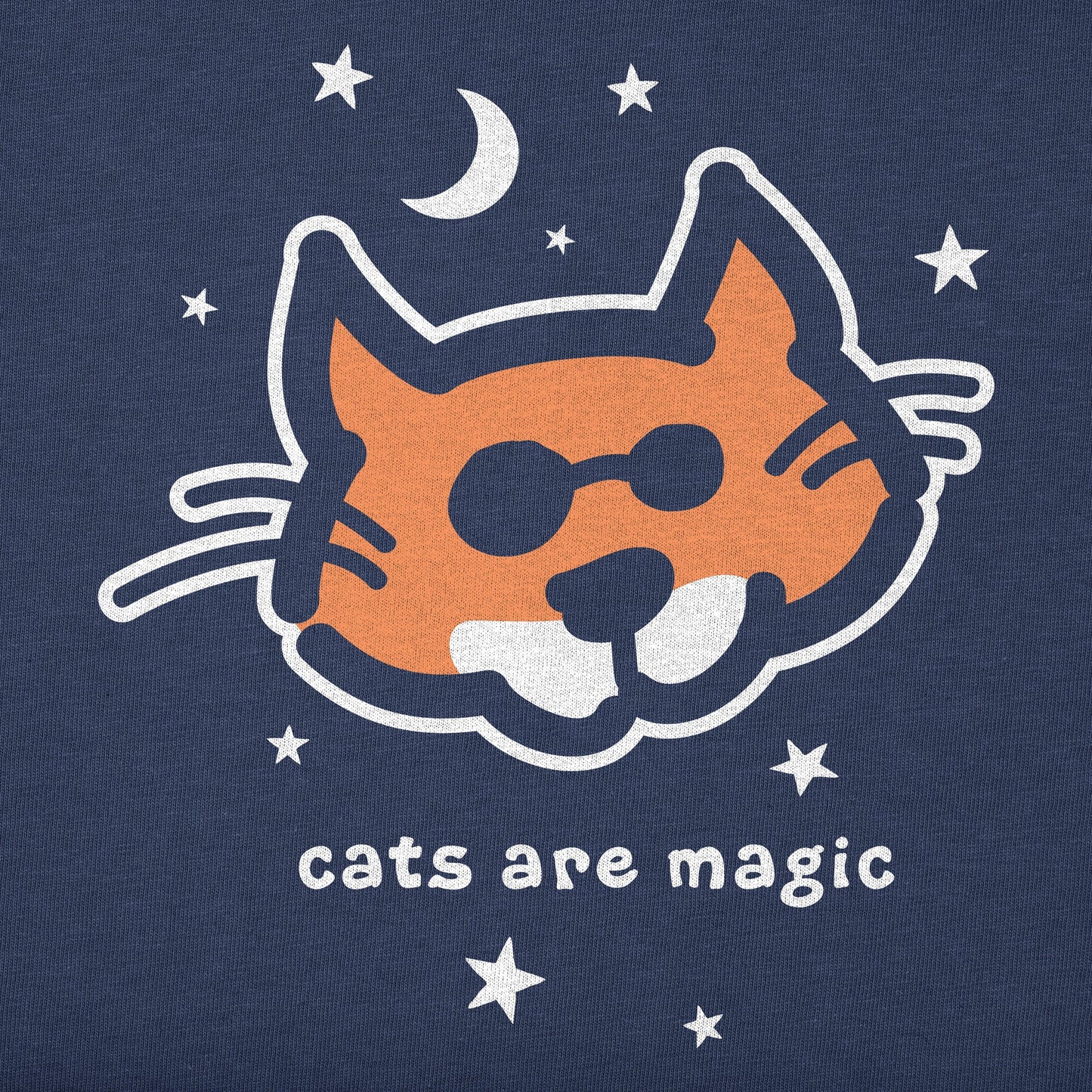 Men's Cats are Magic Al Short Sleeve Crusher Tee