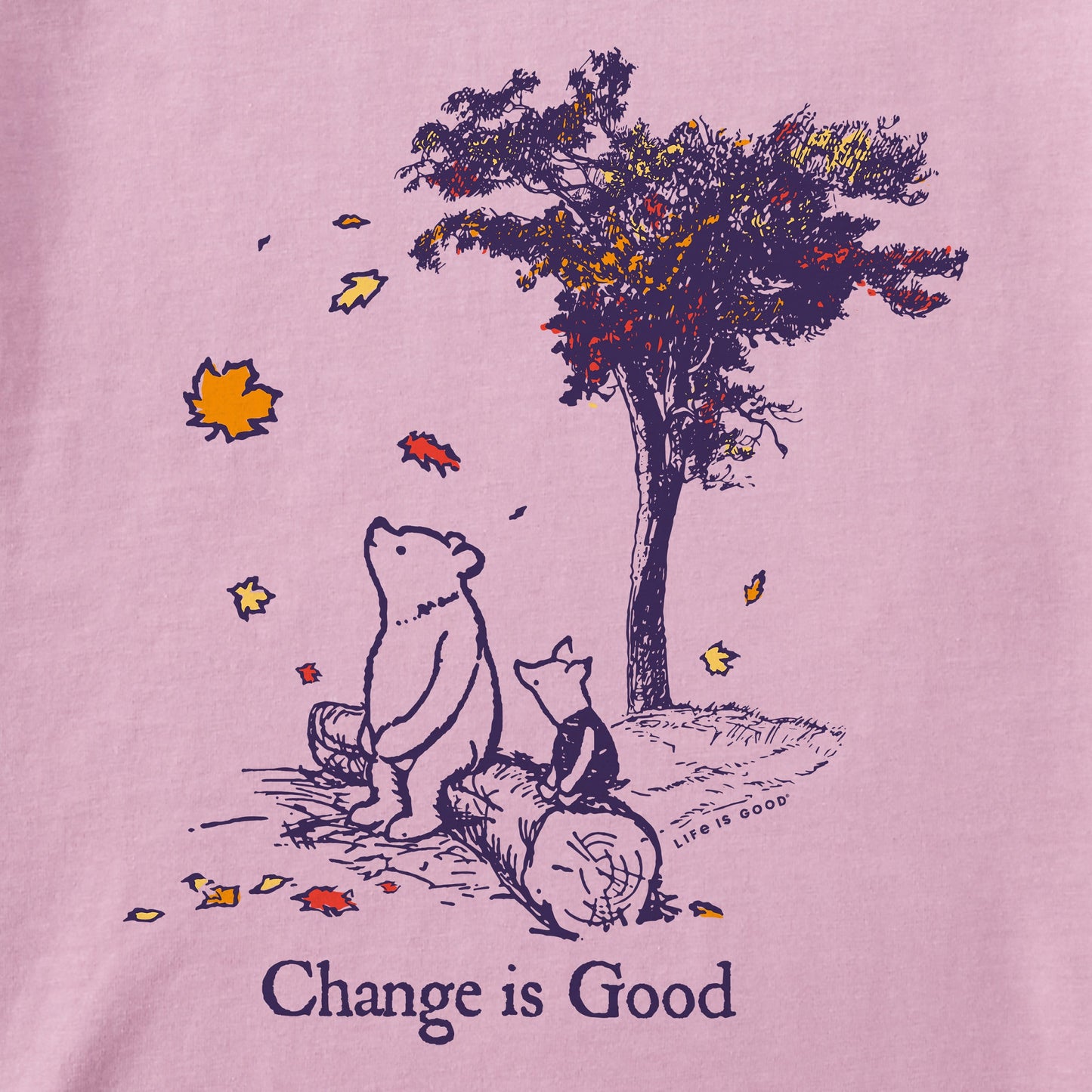 Women's Winnie Change is Good Long Sleeve Crusher Tee