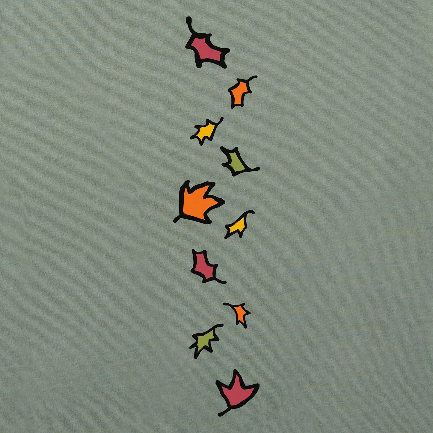 Women's Winnie I love Fall Most of All Long Sleeve Crusher Boxy Tee