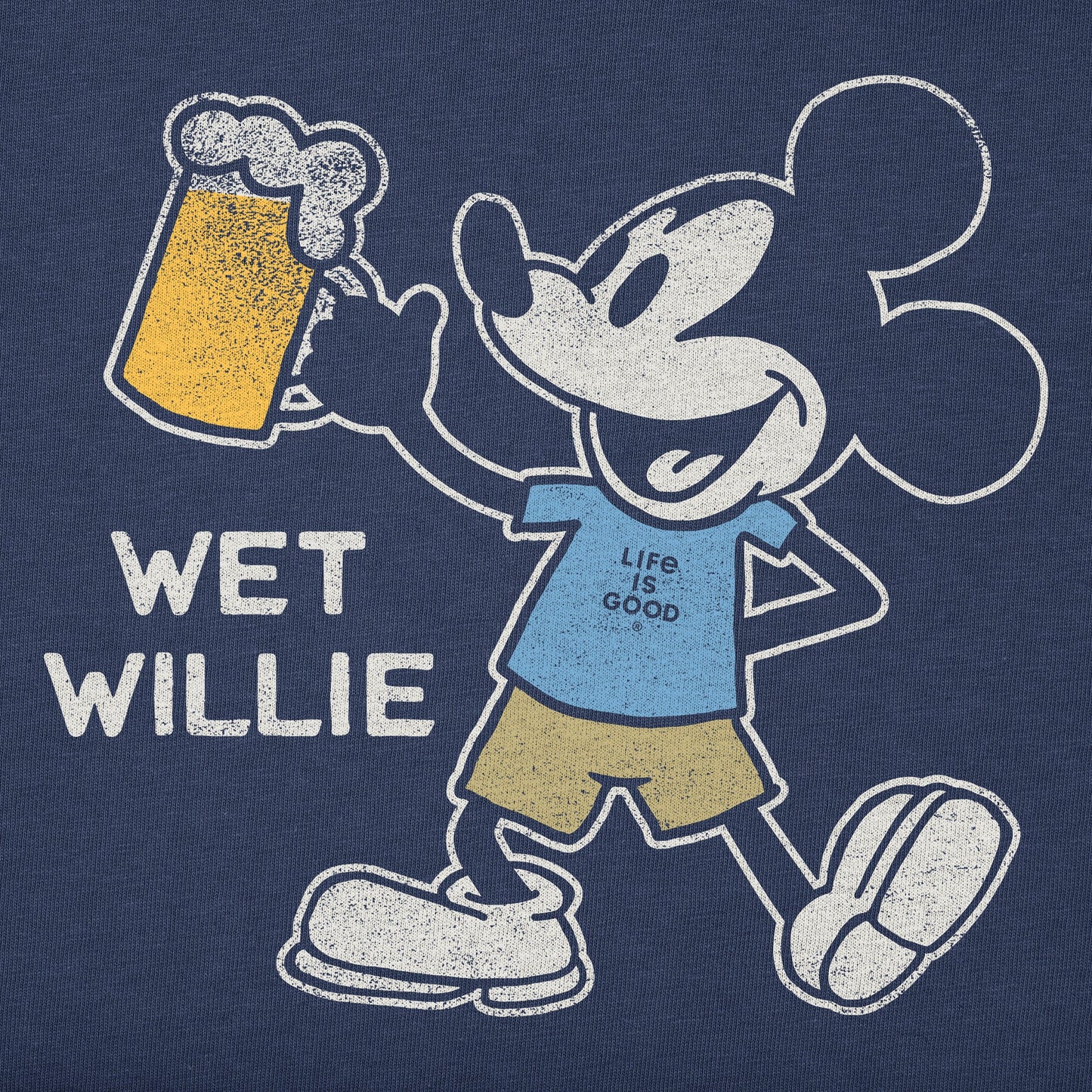 Men's Steamboat Wet Willie Short Sleeve Crusher Tee