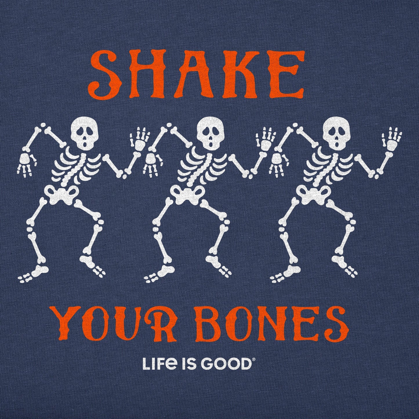 Kids Shake your Bones Skeletons Short Sleeve Crusher Tee