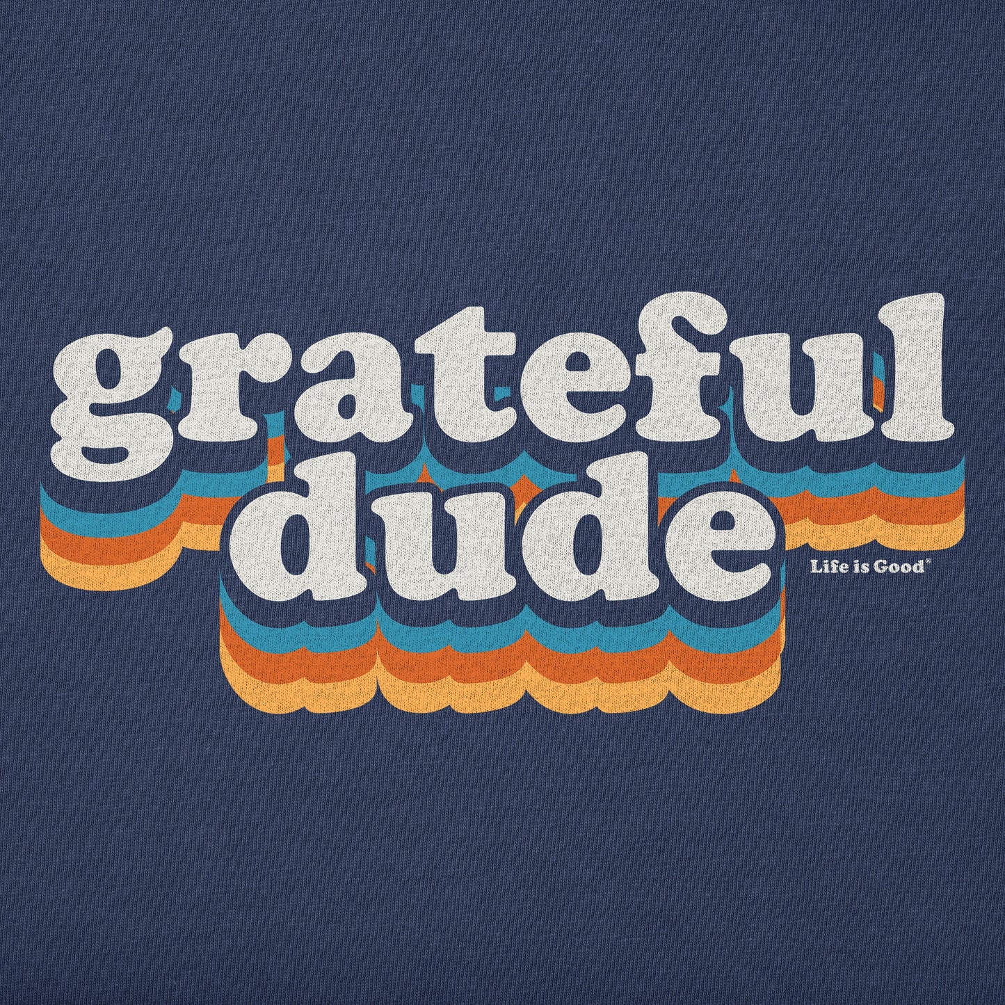 Men's Stripe Grateful Dude Short Sleeve Crusher-LITE Tee