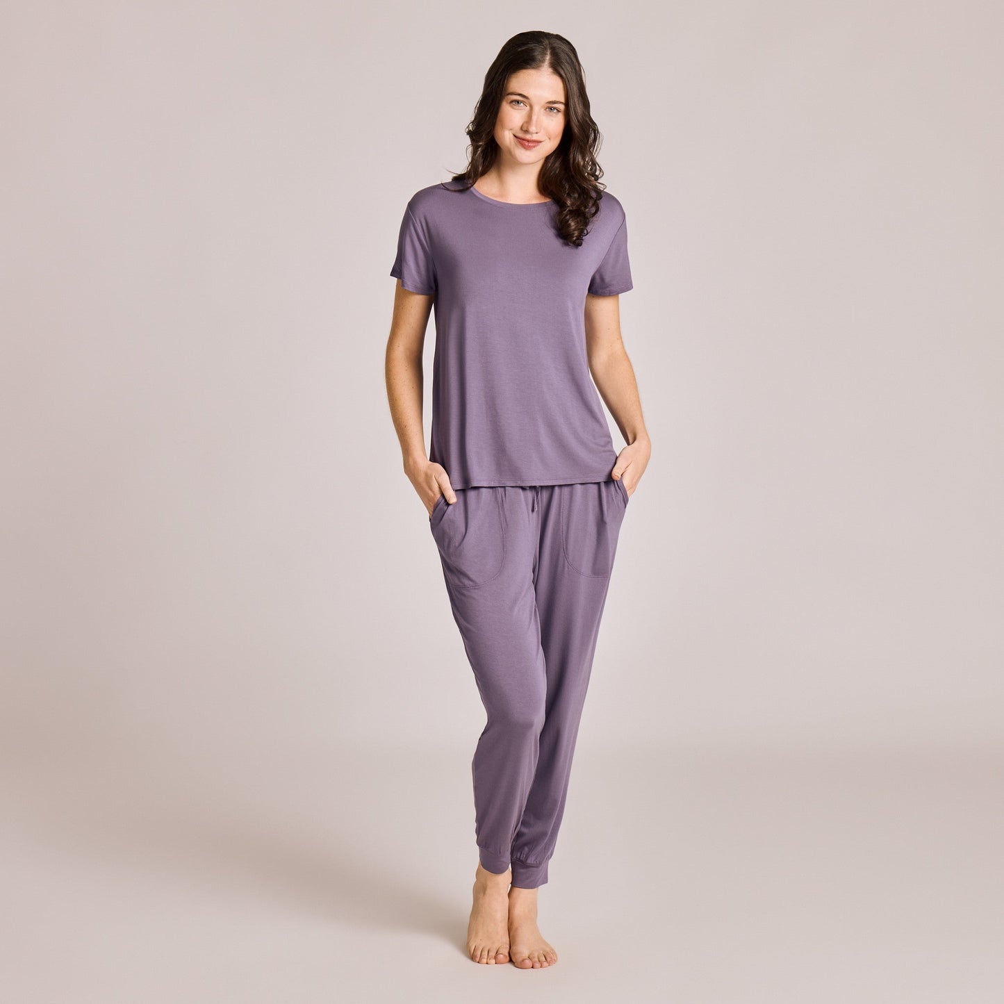 Women's Solid Lightweight Sleep Tee