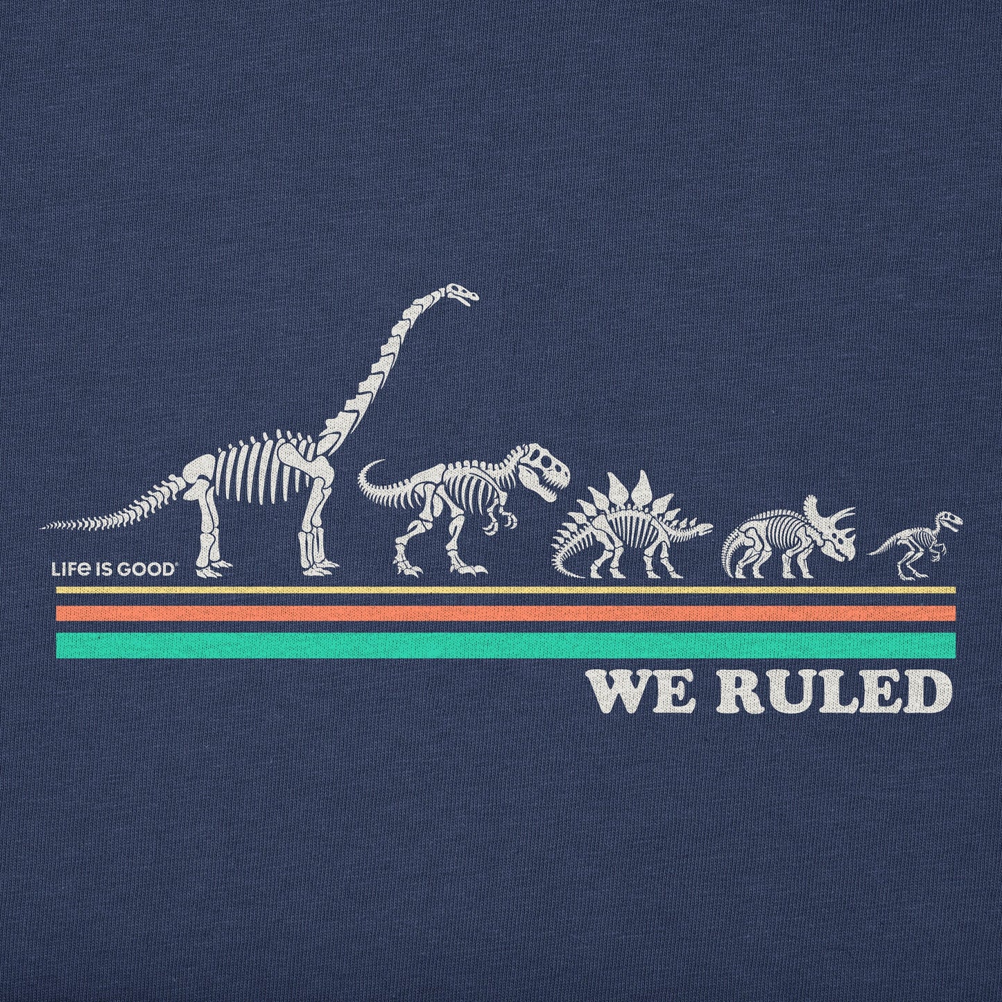 Women's We Ruled Dino's Short Sleeve Crusher Boxy Tee