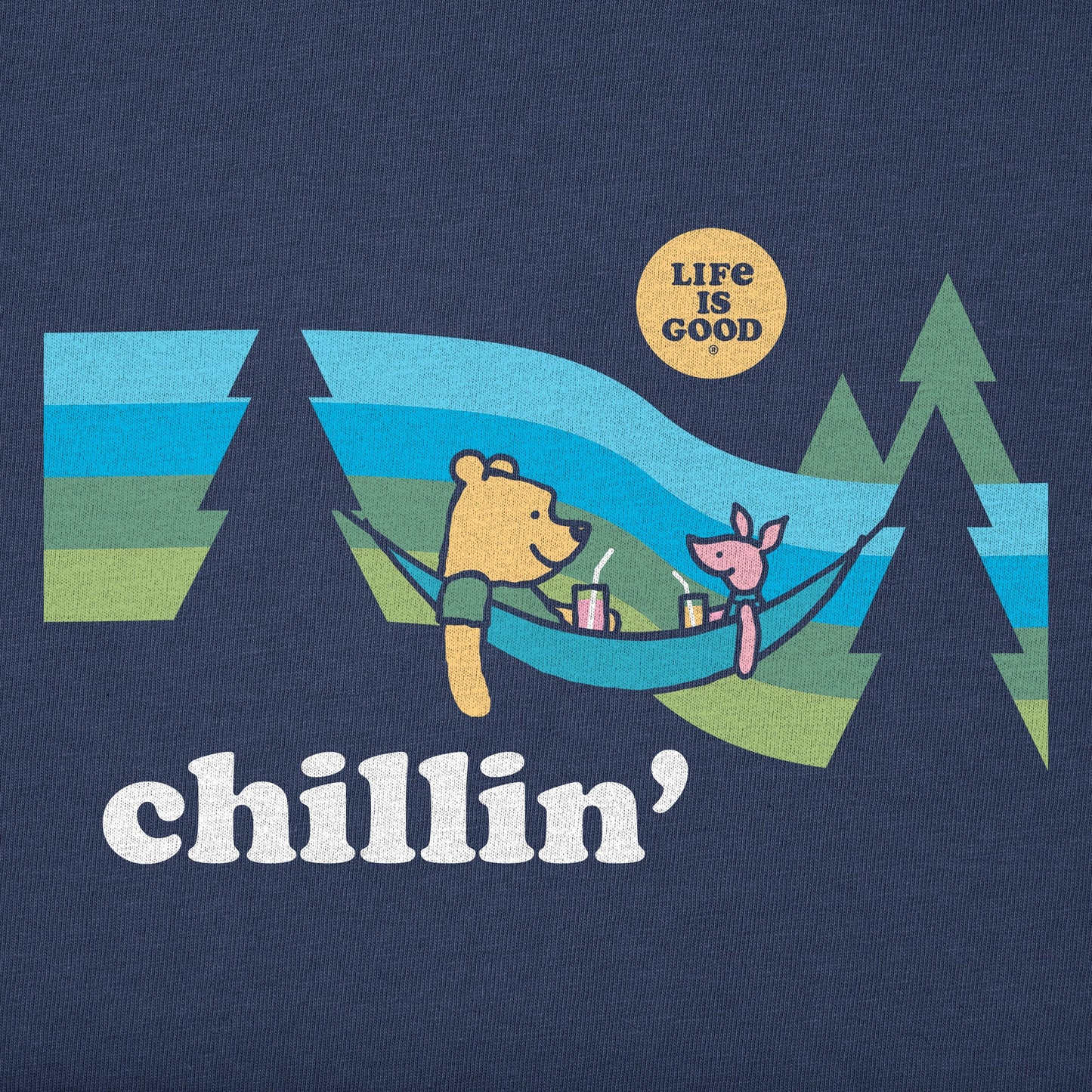 Women's Chillin' Winnie & P Hammock Short Sleeve Tee