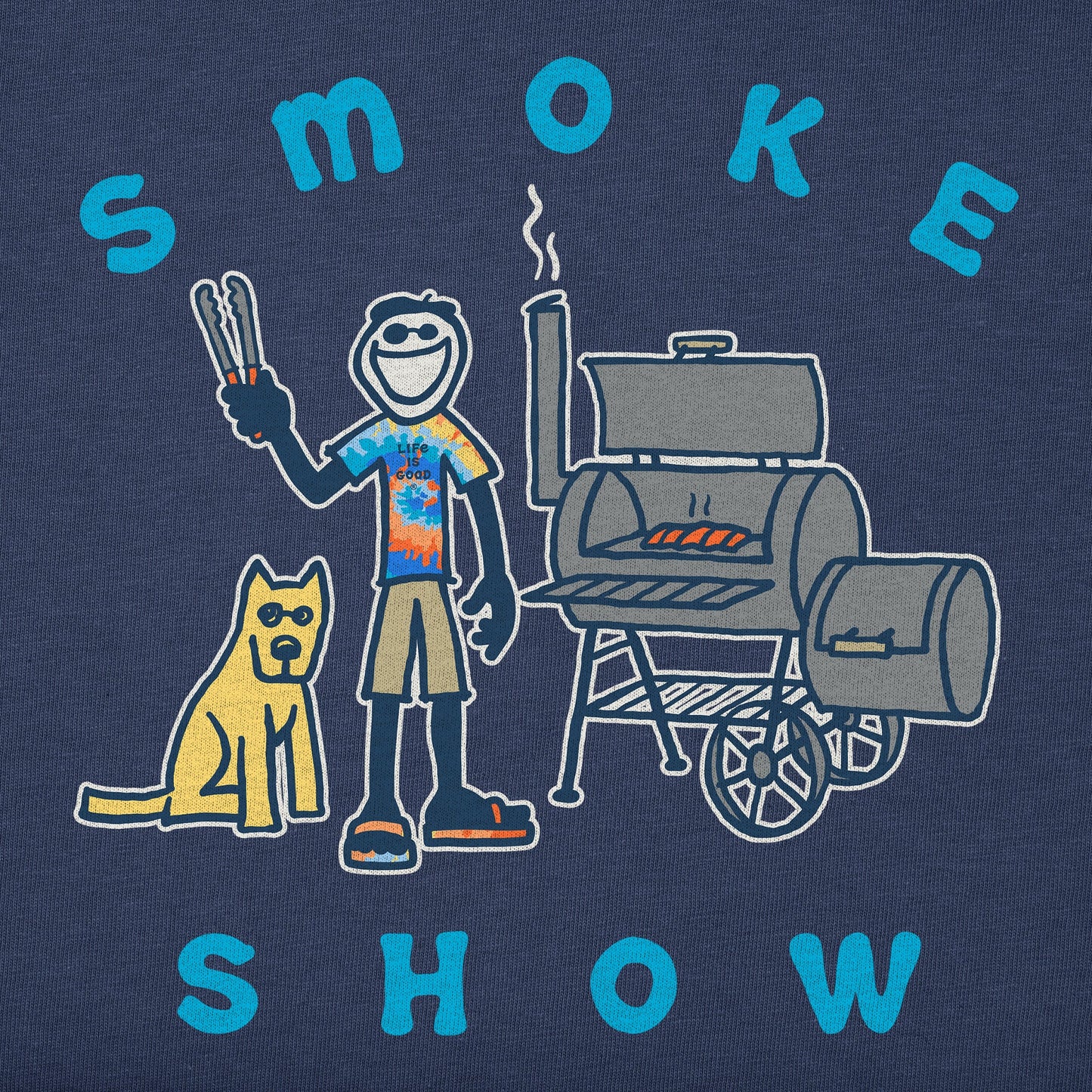 Men's Tie Dye Jake Smokeshow Short Sleeve Tee