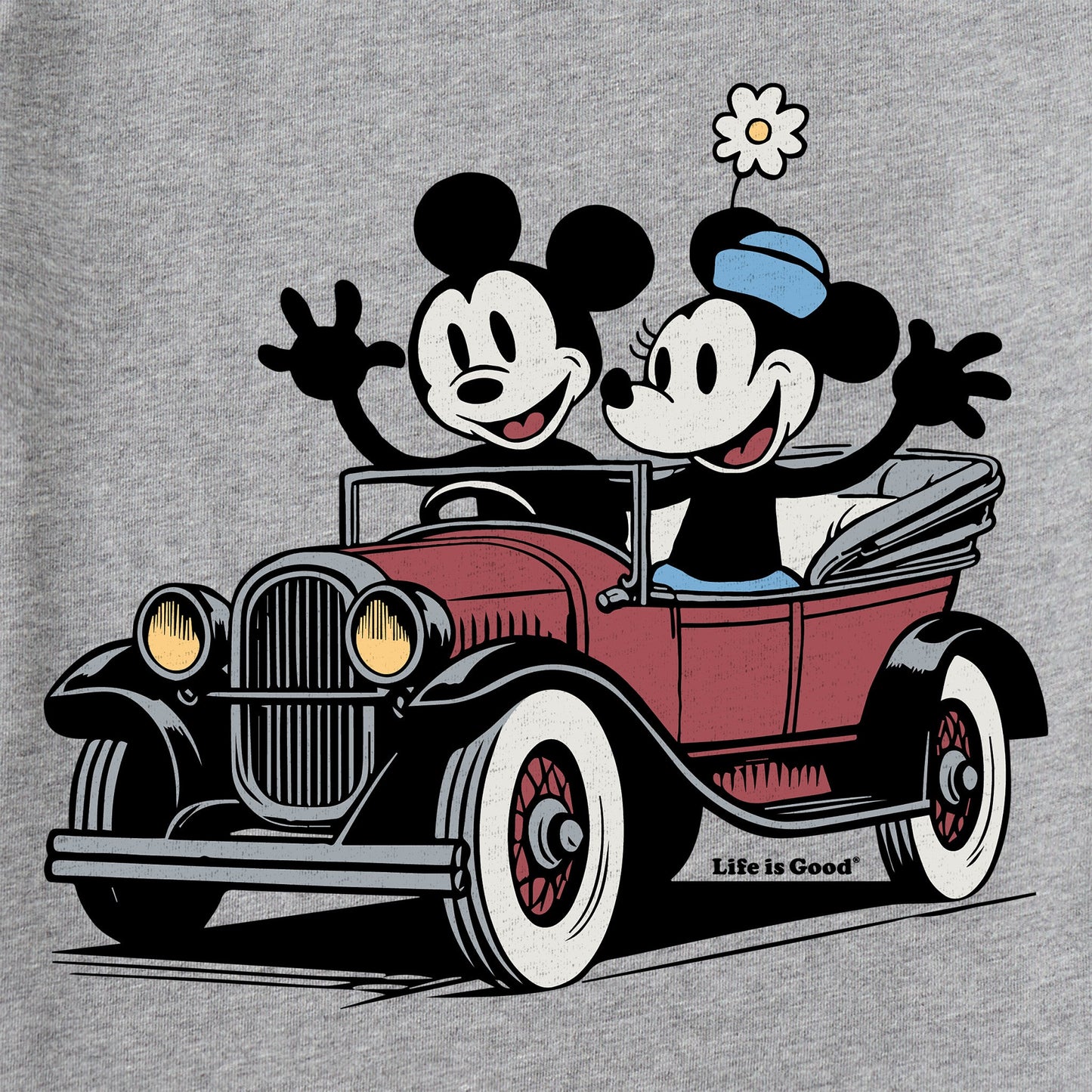 Men's Willie Antique Car Short Sleeve Tee