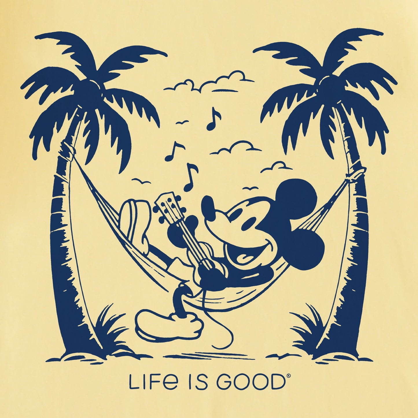 Women's Steamboat Willie Hammock Jammin Short Sleeve Tee