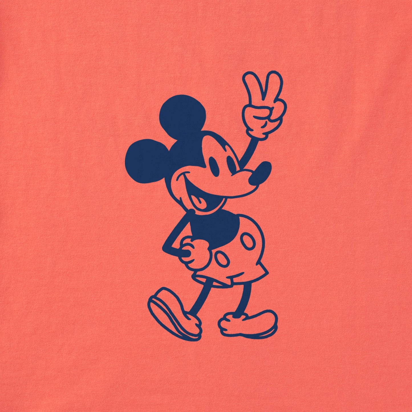 Women's Steamboat Willie Peace Mini Crusher Tank