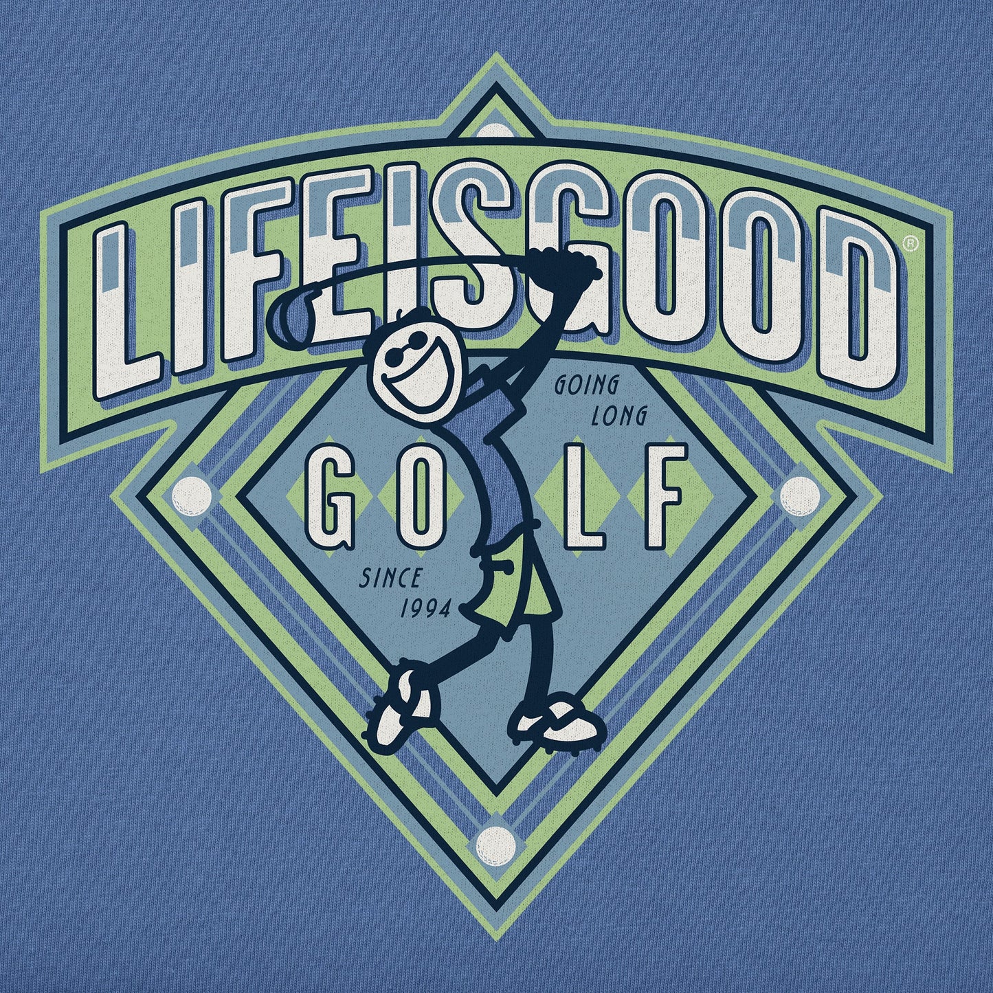 Men's Jake's Golf Club Short Sleeve Crusher Tee