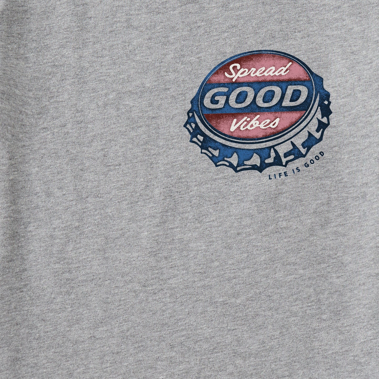 Men's Optimist Bottlecap Short Sleeve Crusher Tee