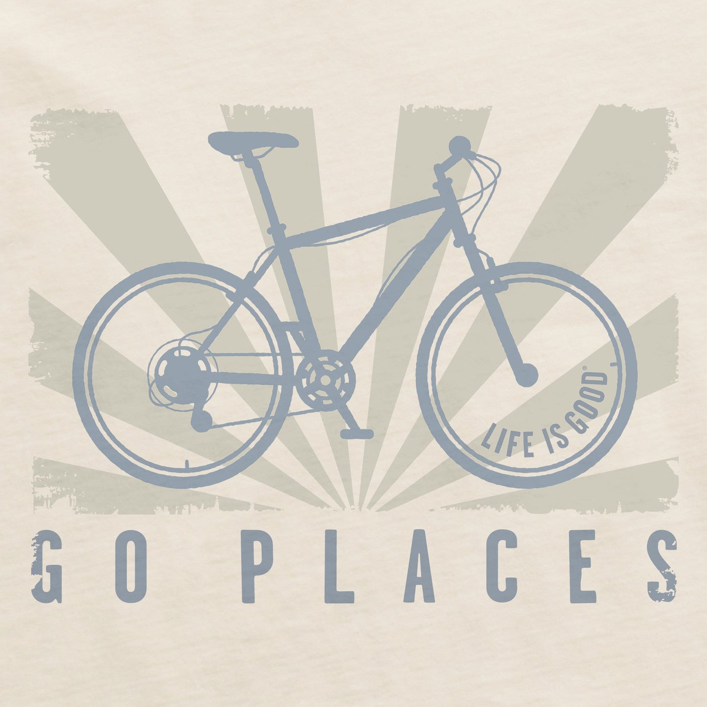 Women's Go Places Bike Short Sleeve Crusher Tee